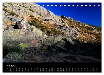 CALVENDO Wandkalender Spanien (Tischkalender 2024 DIN A5 quer), CALVENDO Monatskalender
