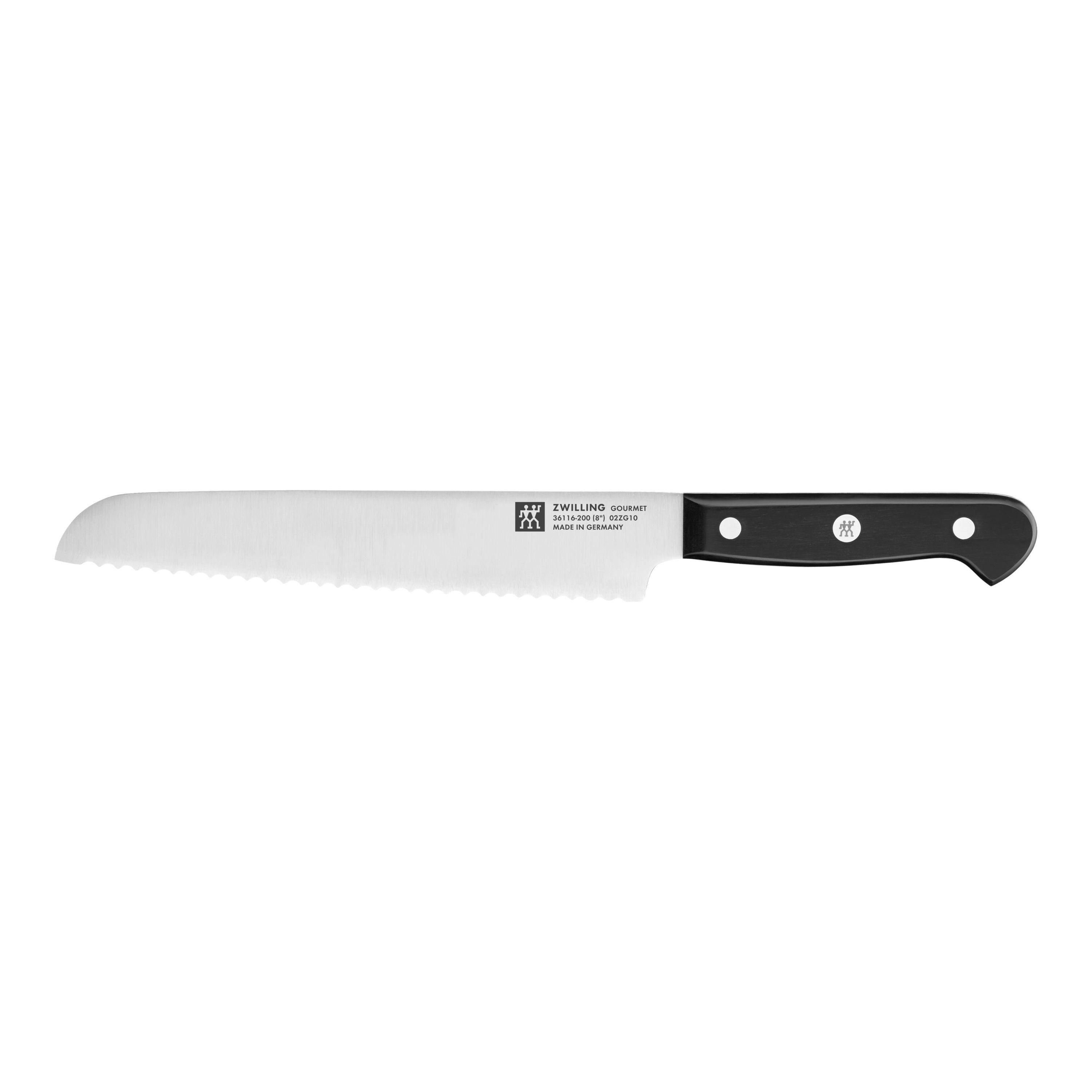 Zwilling Brotmesser Brotmesser ZWILLING GOURMET LBH 32x3x2 cm schwarz