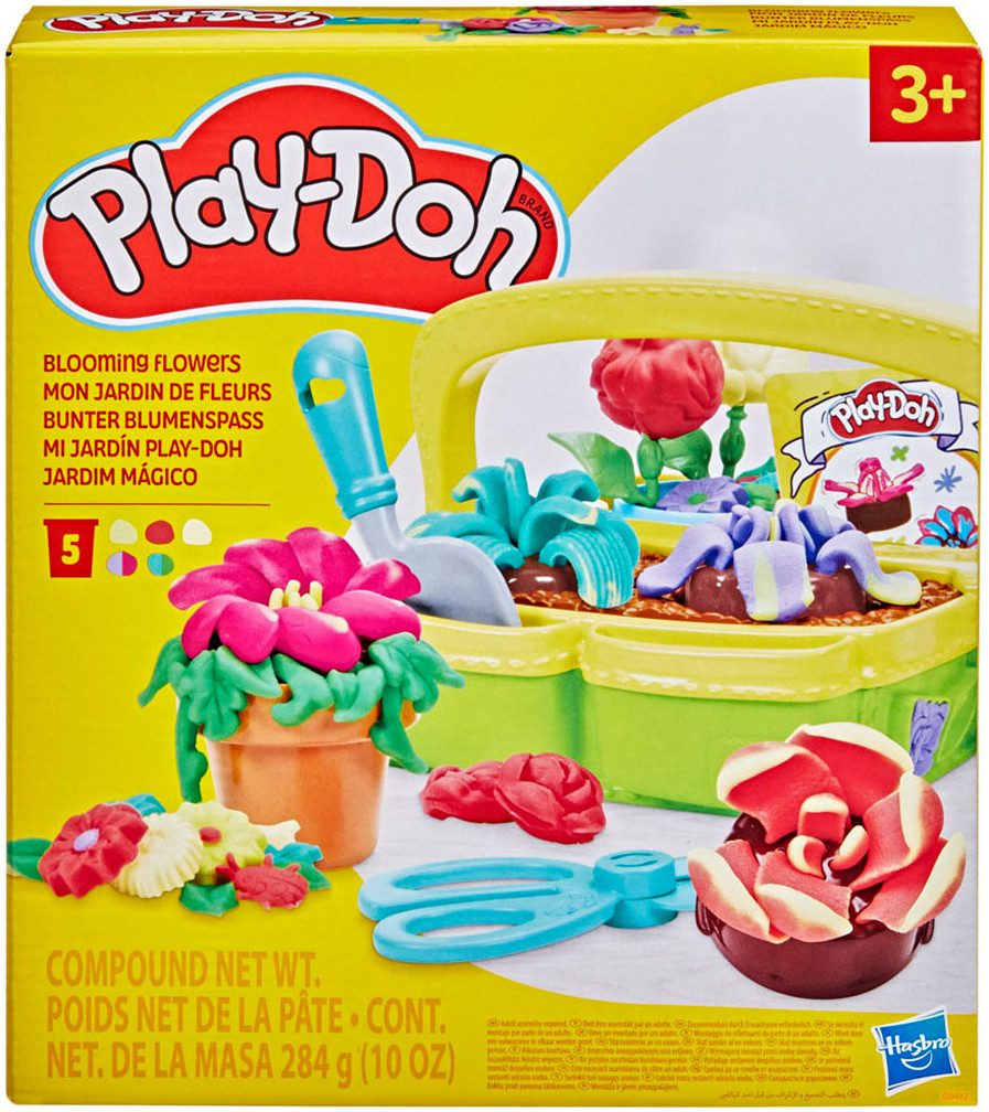 Hasbro Knetform-Set Play-Doh, Bunter Blumenspaß