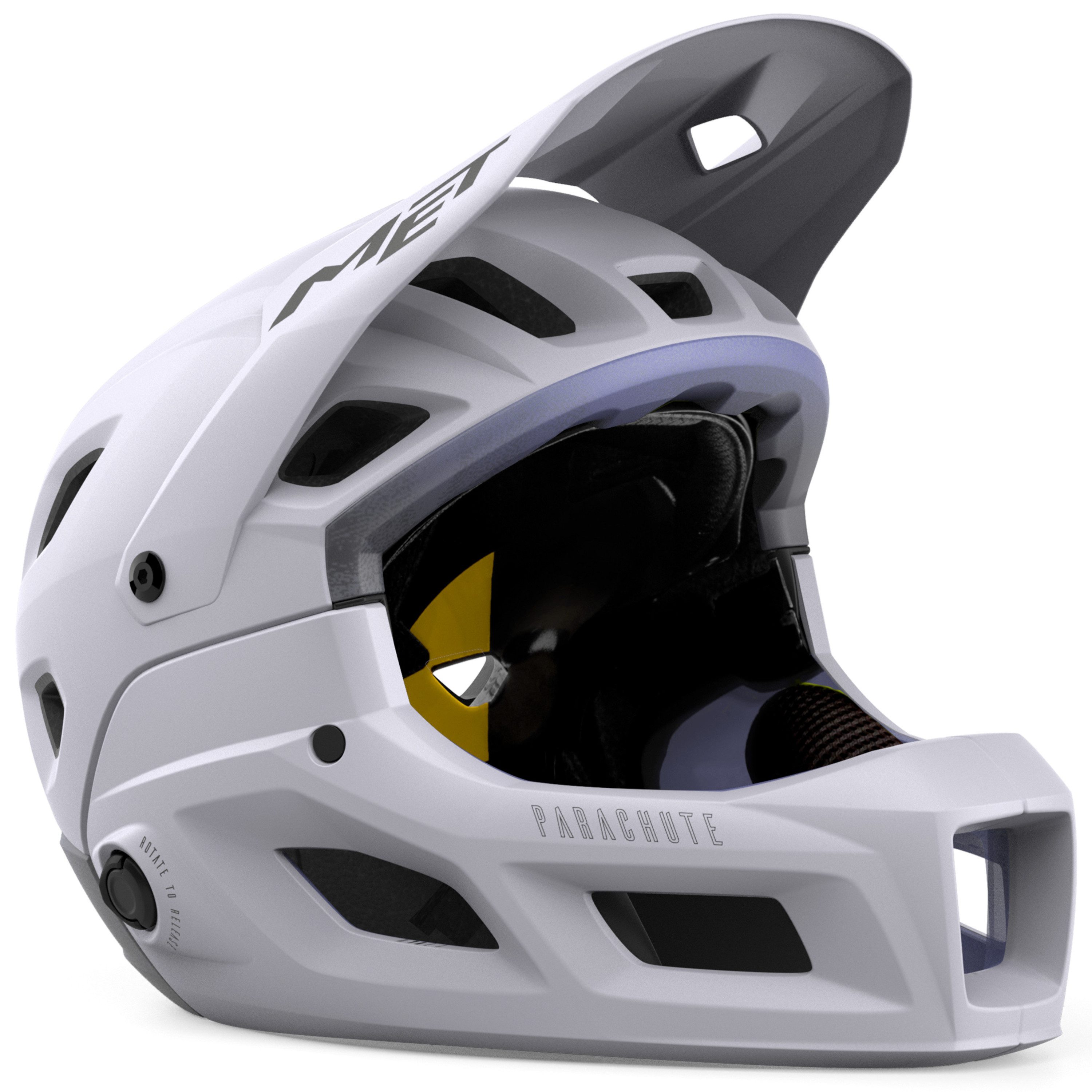 MET Fahrradhelm Parachute MCR MIPS Fullfacehelm Downhillhelm MTB