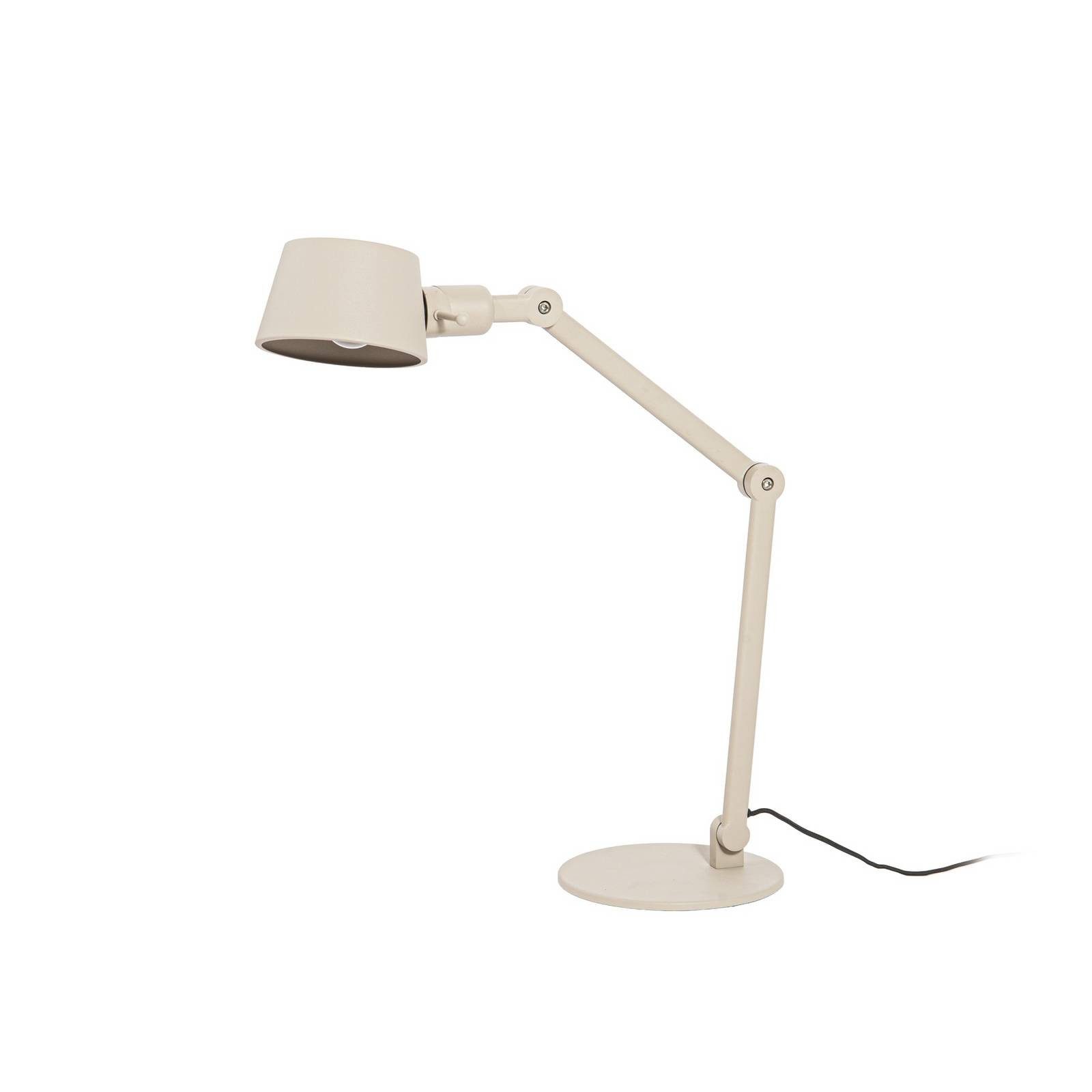 Lucande Schreibtischlampe Silka, Metall, Creme IP20, 1 x 15 W LED