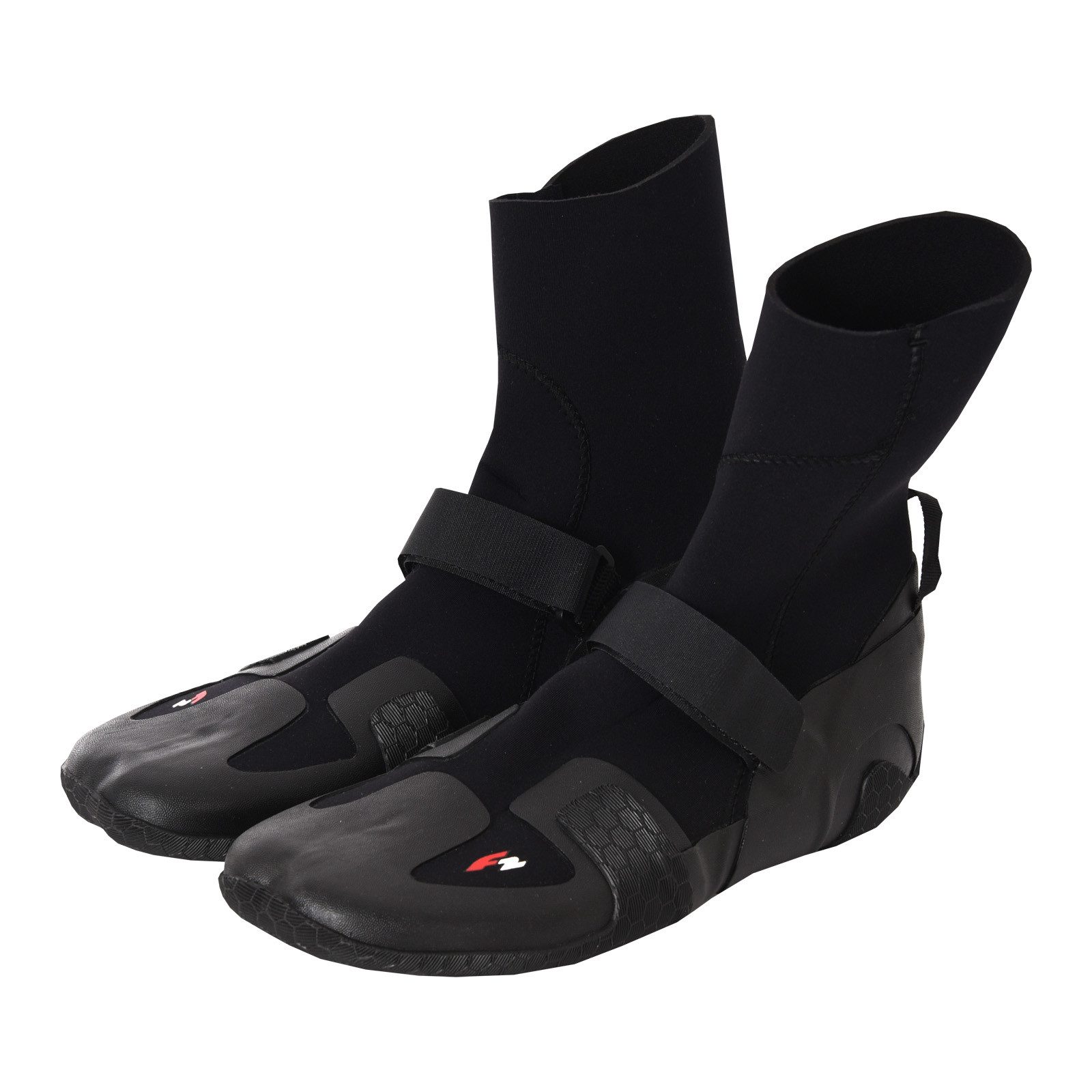 F2 F2 Neopren Schuhe Barfuss Schuhe Hoch Surfschuhe 42 Schwarz 2024/25 Neoprenschuh