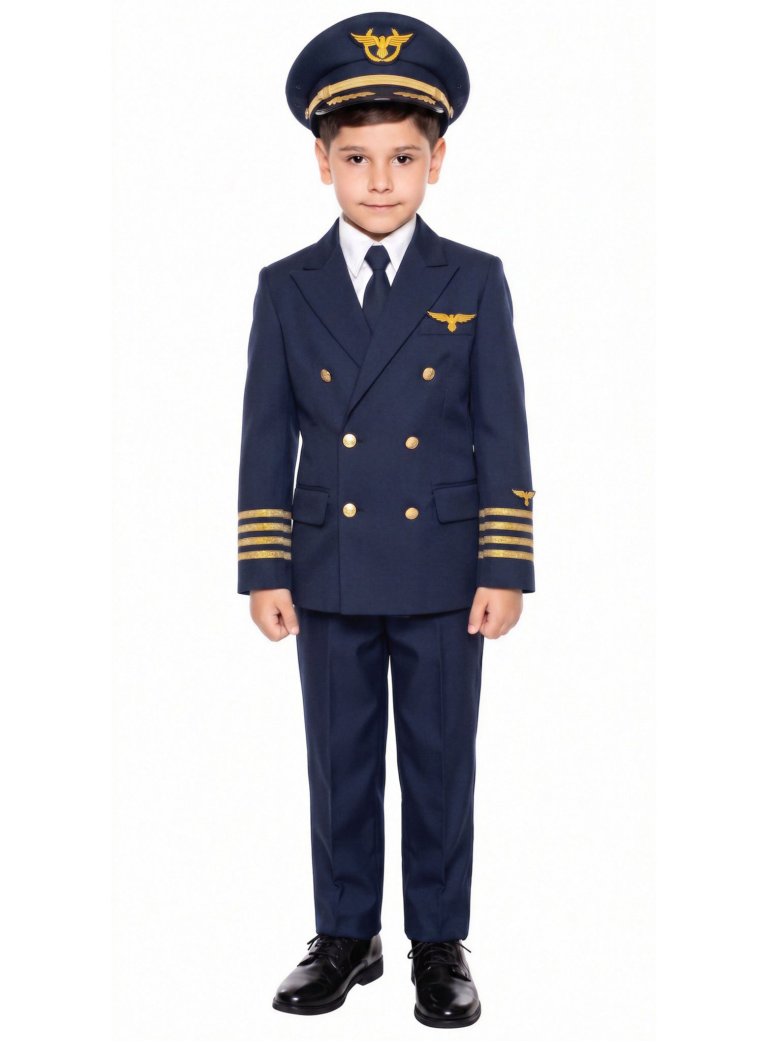 Kostüm Pilot Kostüm - Karneval Faschingskostüm Kinder