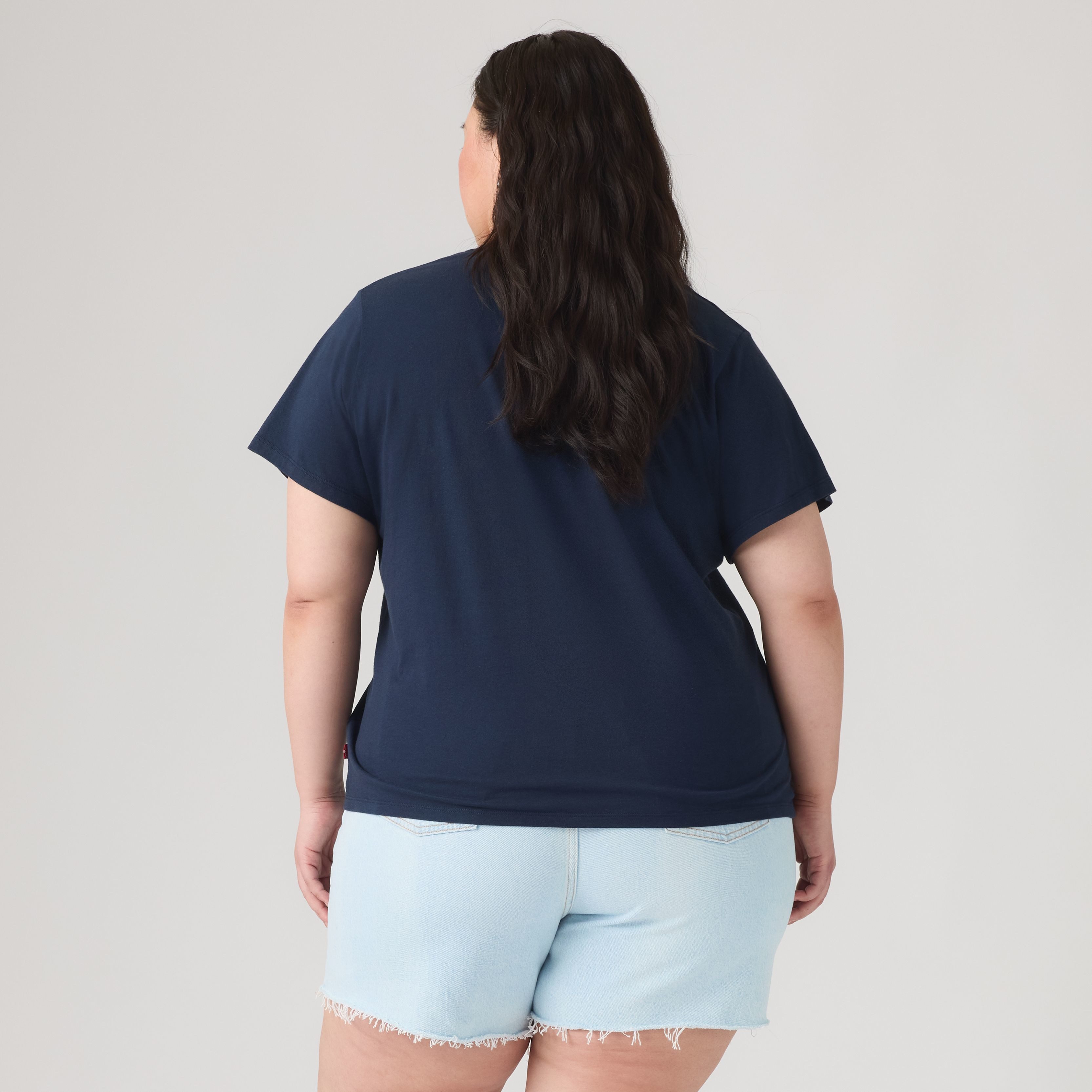 Levi's® Plus T-Shirt PERFECT TEE Figurumspielende Passform