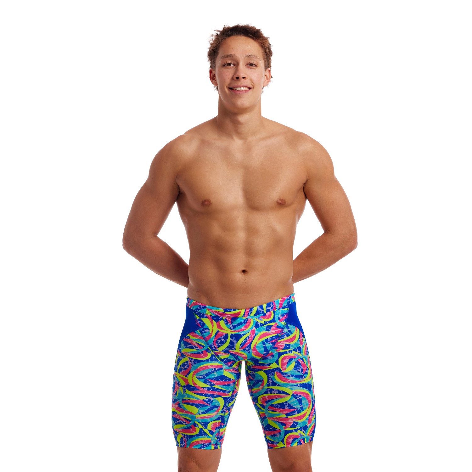 Funky Trunks Badehose Choppy Waters Jammer Badeshorts chlorresistent und schnelltrocknend