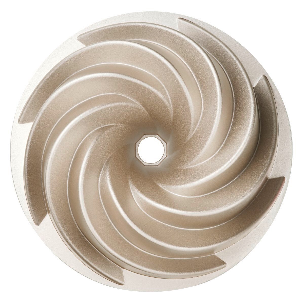 Dr. Oetker Küchenhelfer Gugelhupfform Twist, (1-tlg), Gugelhupfform, Backform Twist, +230°, Antihaftbeschichtung