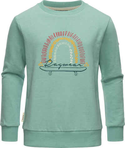 Ragwear Sweater Evka Print Organic stylisches Mädchen Sweatshirt mit coolem Print