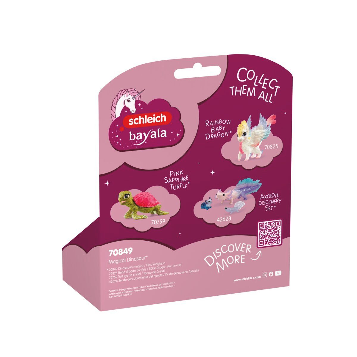 Schleich® Spielfigur BAYALA®, Magischer Dinosaurier (70849)