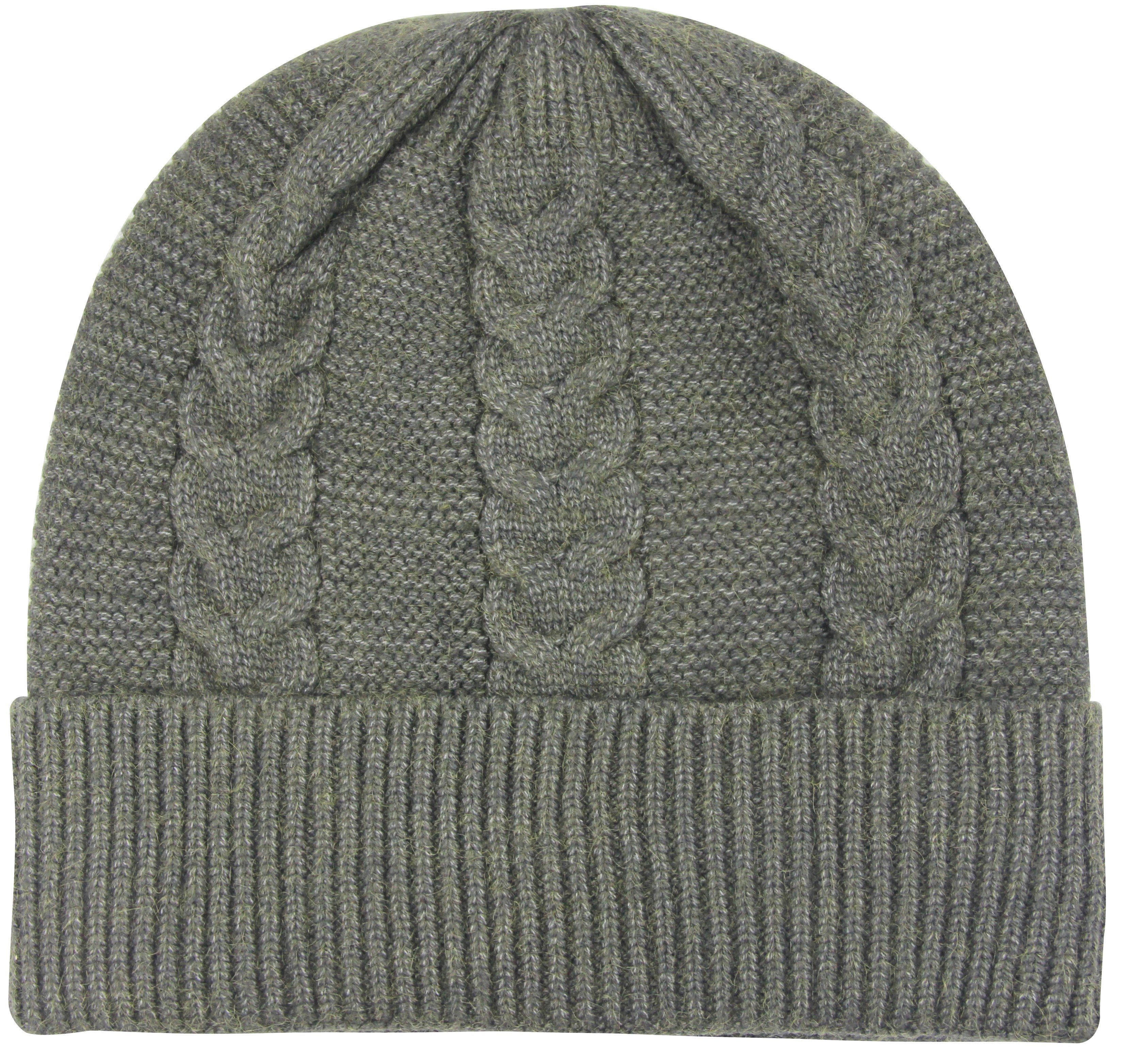 Strickmütze M2022Zopf