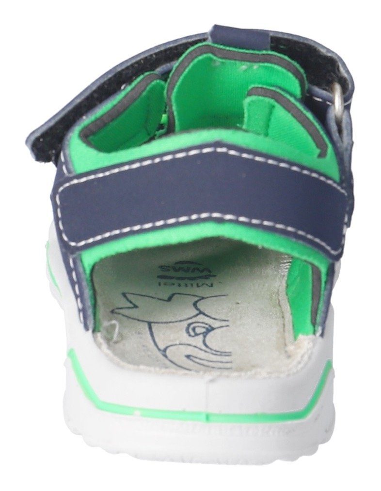 und normal Sandale mit Gummizug RICOSTA Gery by marine-neongrün PEPINO Klettverschluss WMS:
