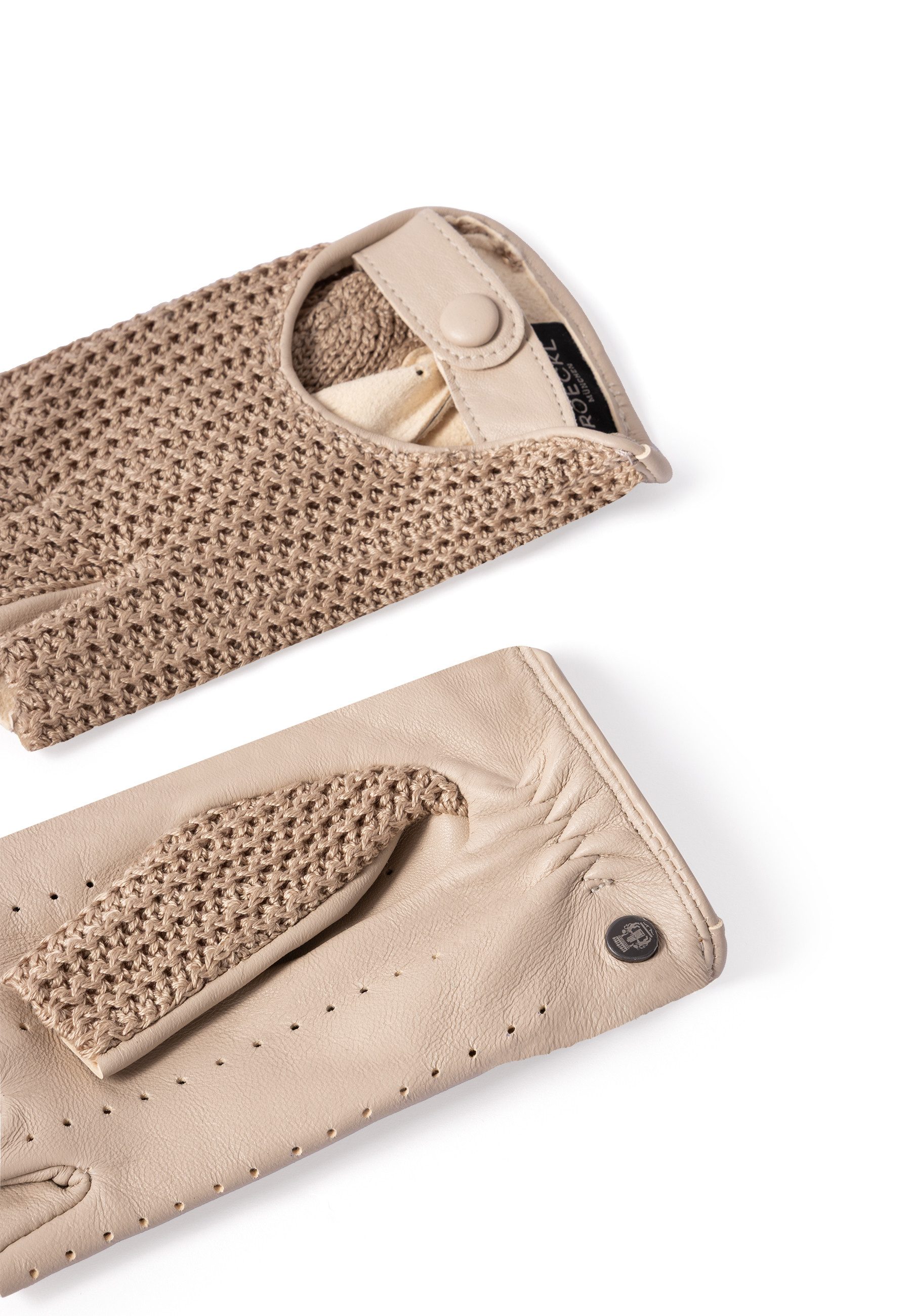 Roeckl Lederhandschuhe Sorrento Autofahrer Kurzfingerhandschuh mit günstig online kaufen