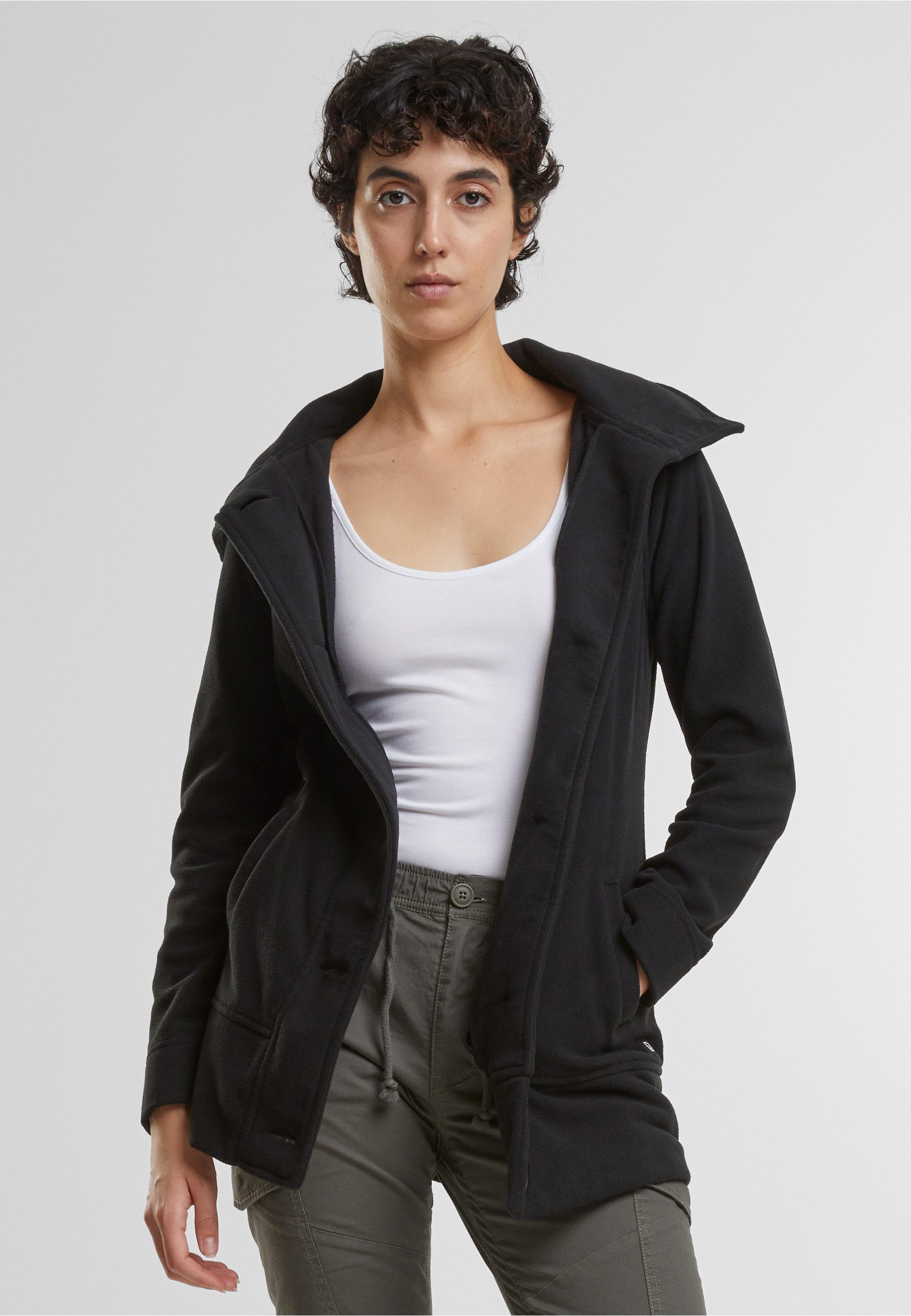 Brandit Winterjacke Brandit Damen Women Square Fleece Jacket (1-St) – Bild 3 von 5