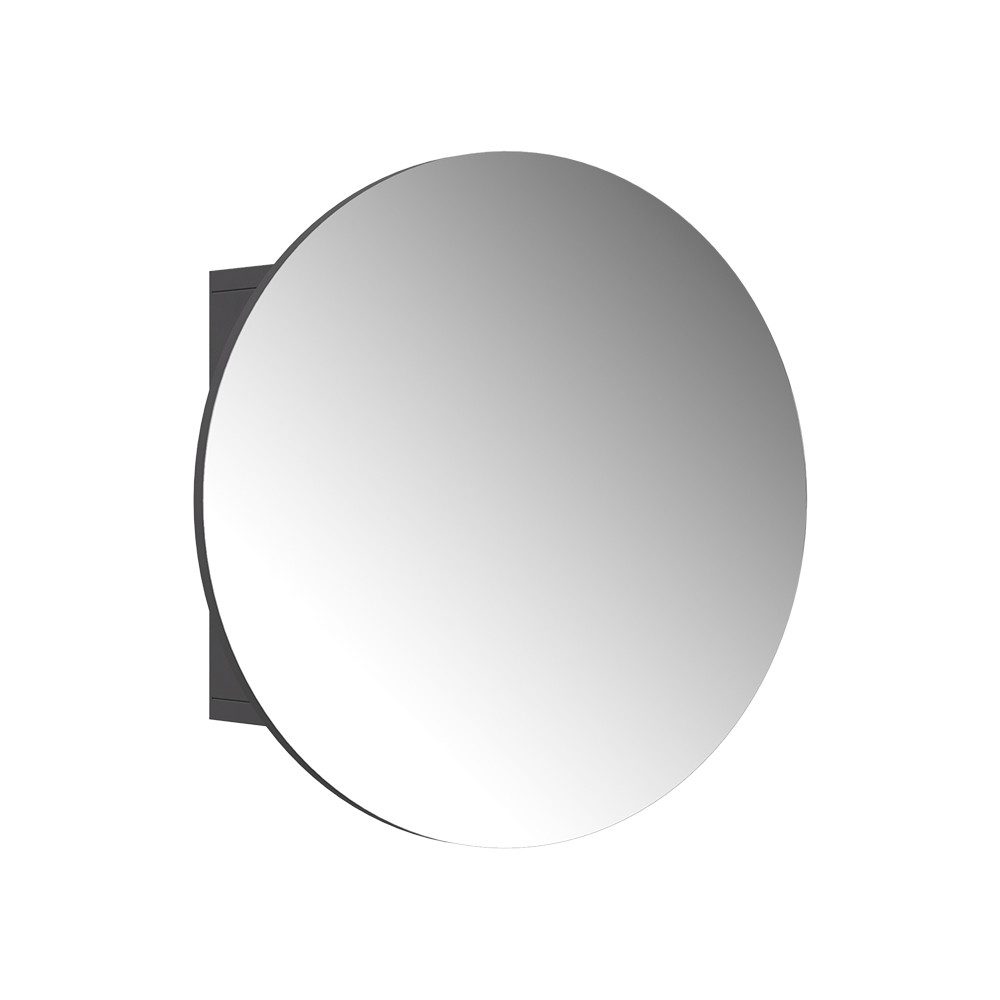 Vicco Badezimmerspiegelschrank Loki, Anthrazit, 50 x 50 cm mit 2 Fächern günstig online kaufen