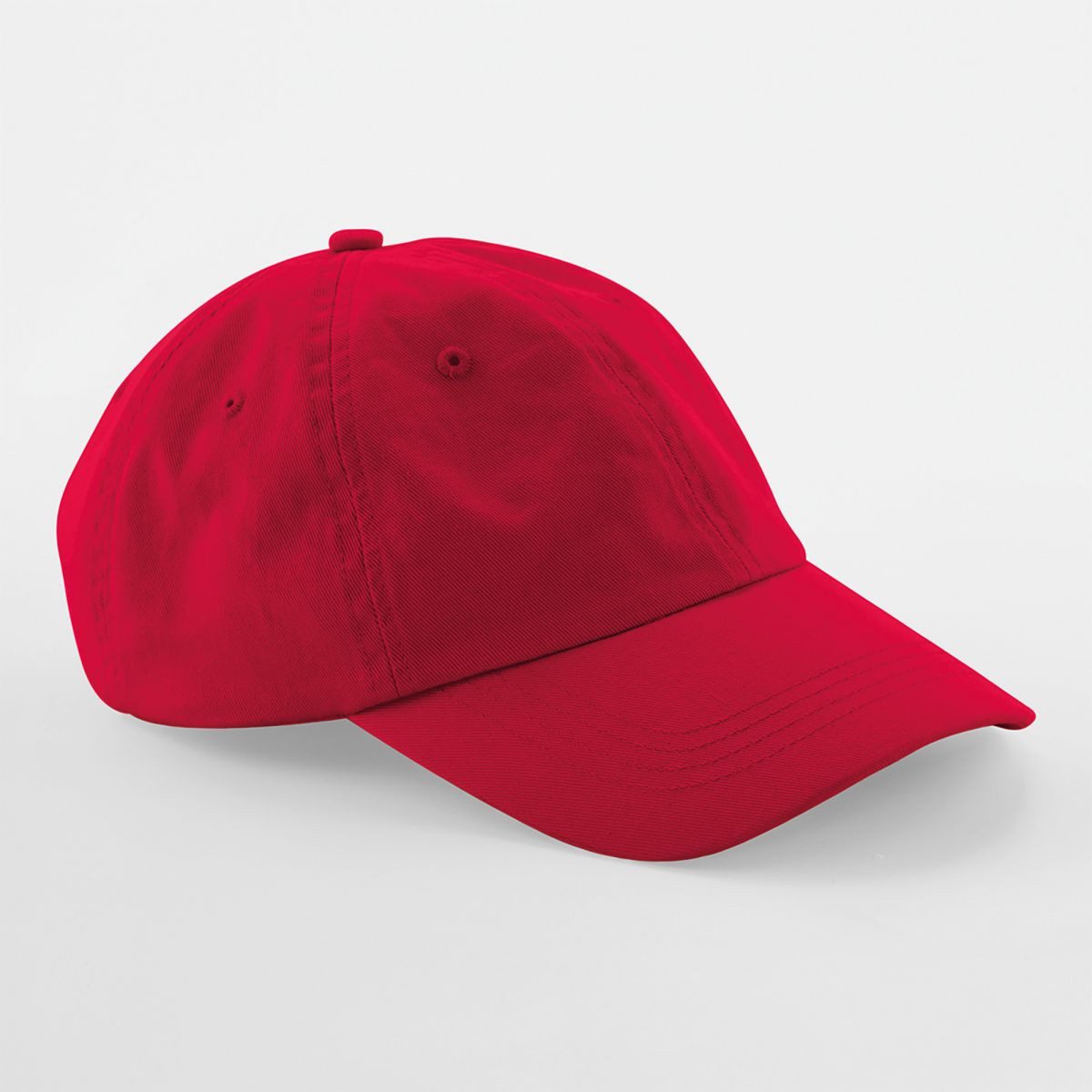 Beechfield® Baseball Cap Low Profile 6 Panel Dad Cap / Vorgebogener Schirm