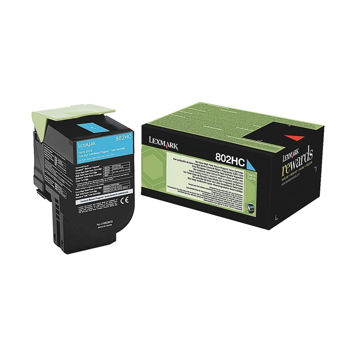 Lexmark Tonerpatrone 802HC