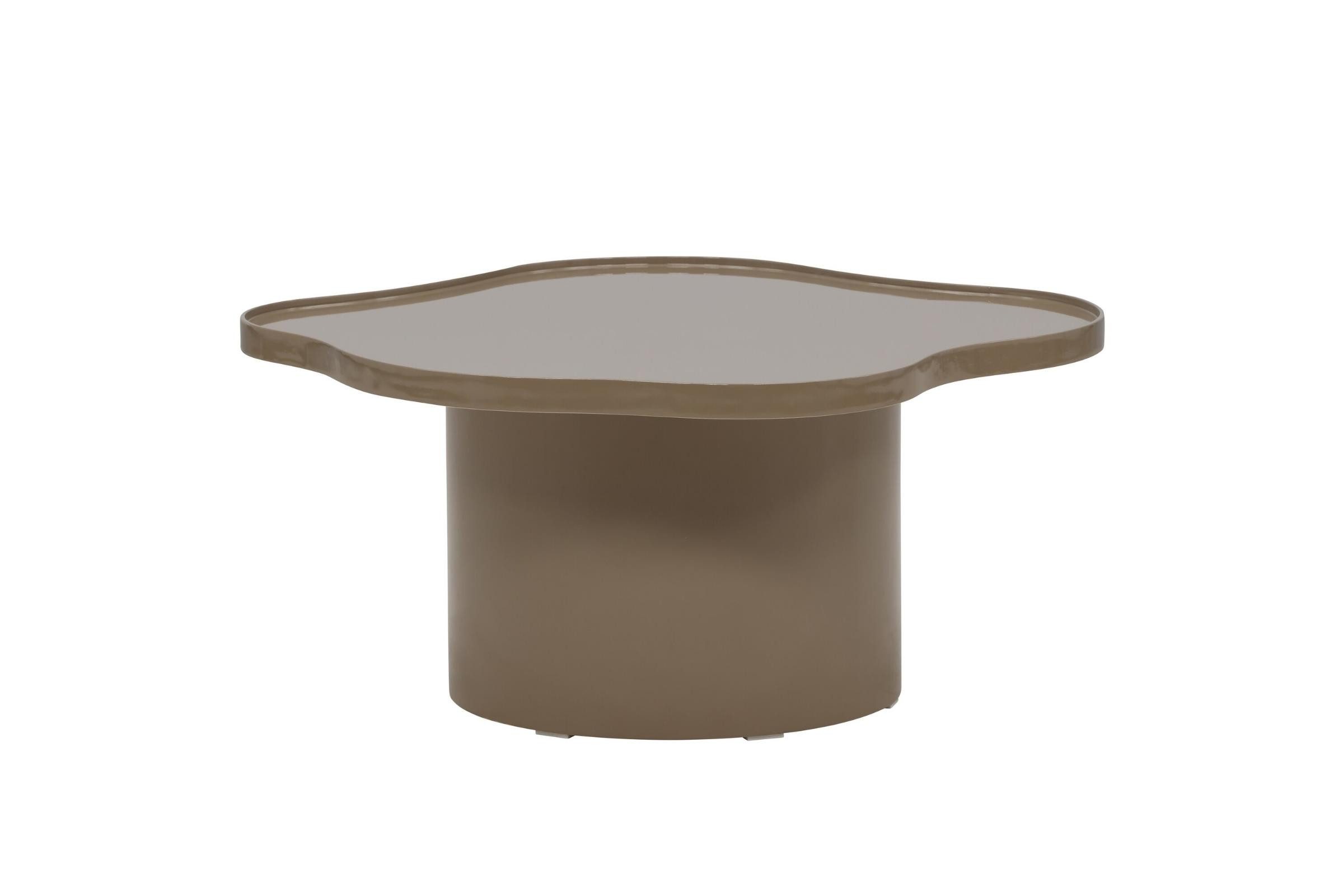 Venture Home Couchtisch Ilse Couchtisch Ø90 cm braun. (1-St)