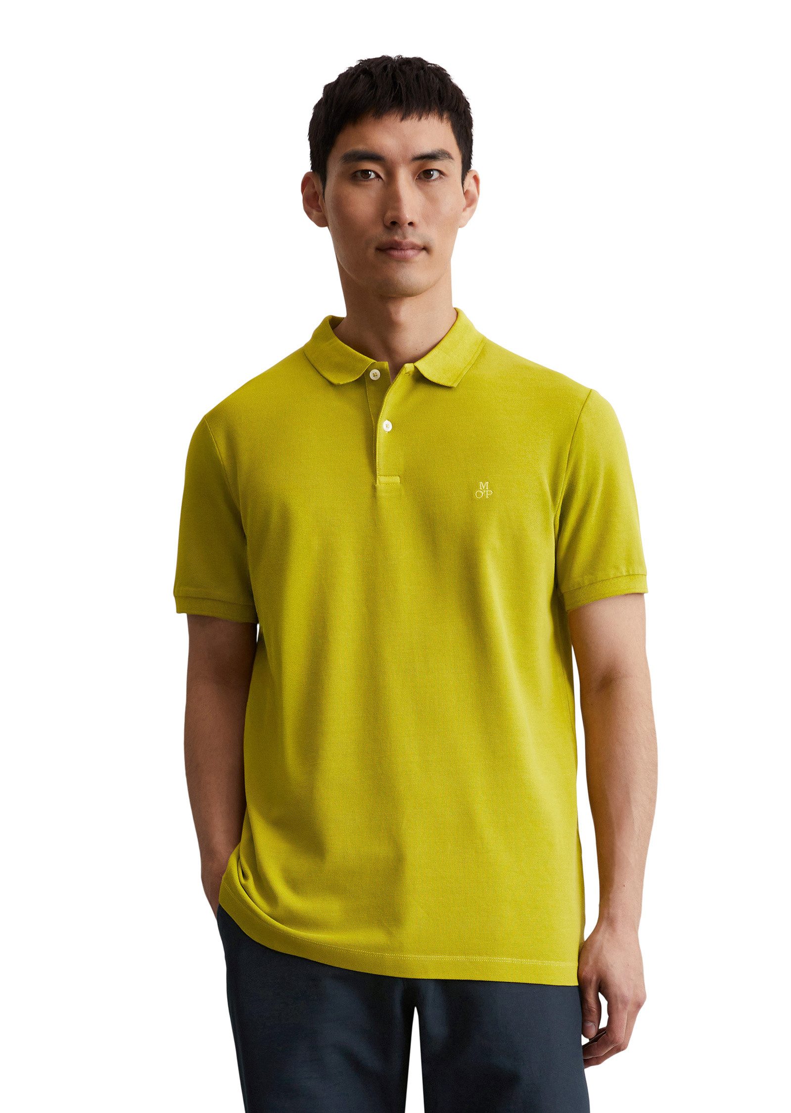 Marc O'Polo Poloshirt aus Organic Cotton-Stretch günstig online kaufen