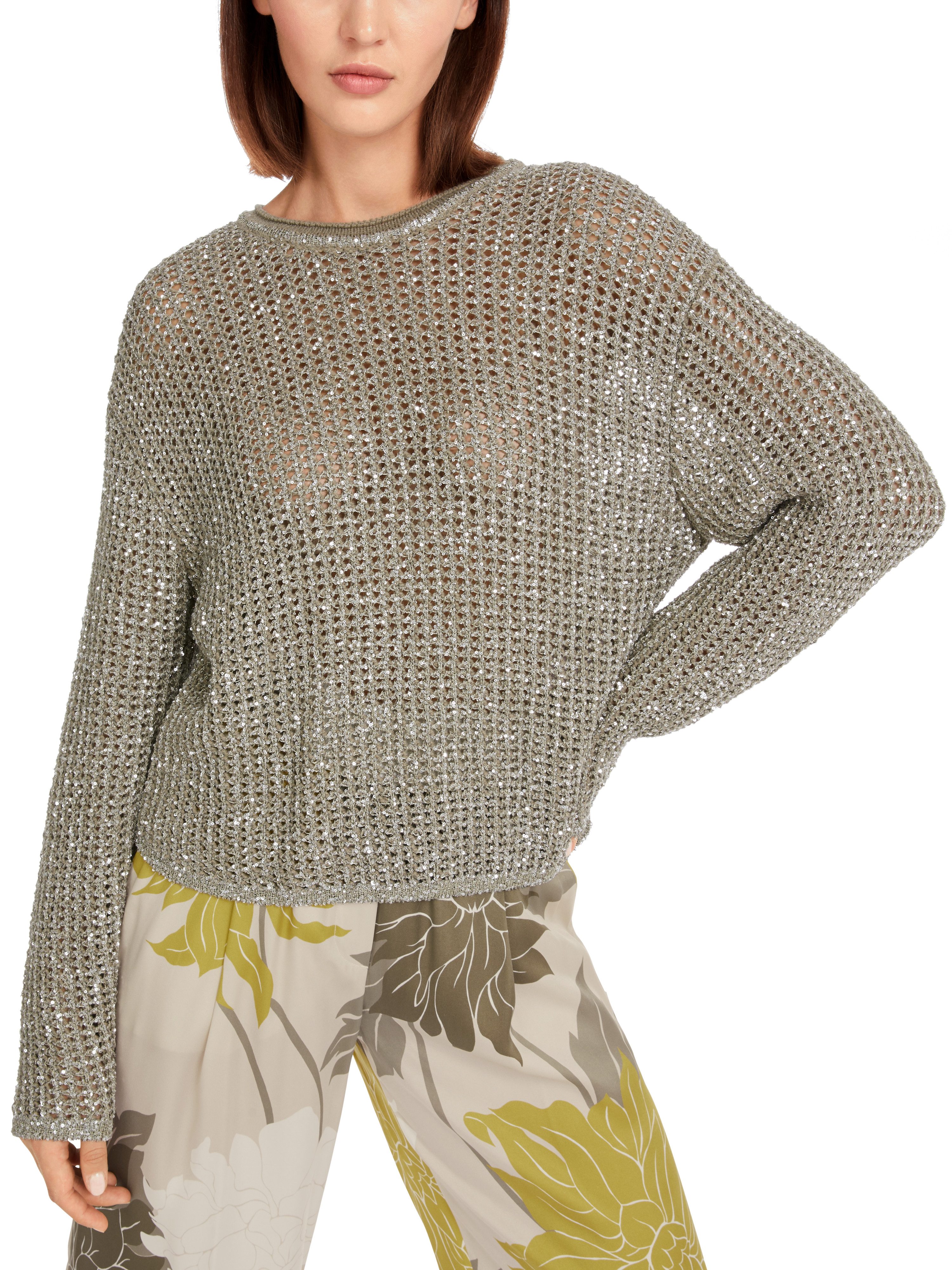 Rundhalspullover "Noble Neutrals" Premium Damenmode