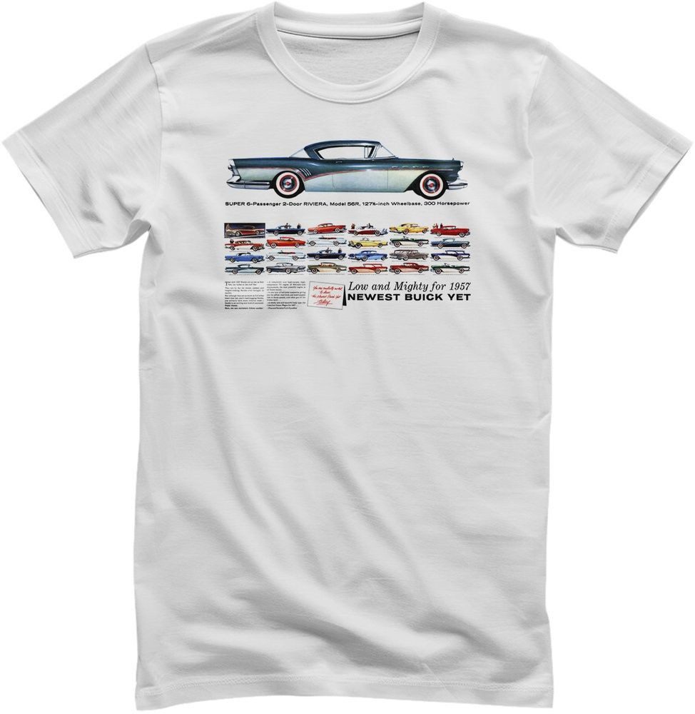 Buick T-Shirt Buick - Low and Mighty Riviera Vintage Add T-Shirt