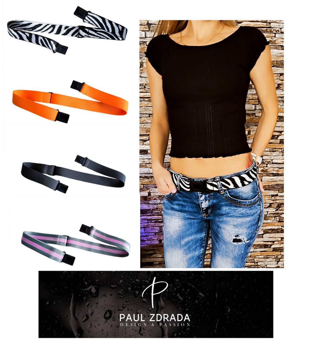 Zebra ( Weis/Schwarz Designe )