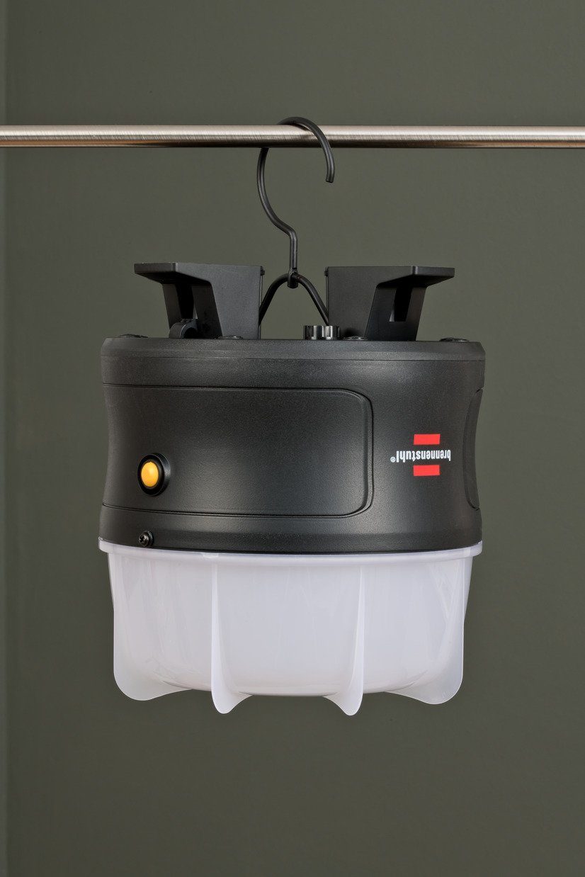 12h LED Leuchtdauer 360° Strahler, fest LED LED integriert, Brennenstuhl Baustrahler Akku Mobiler