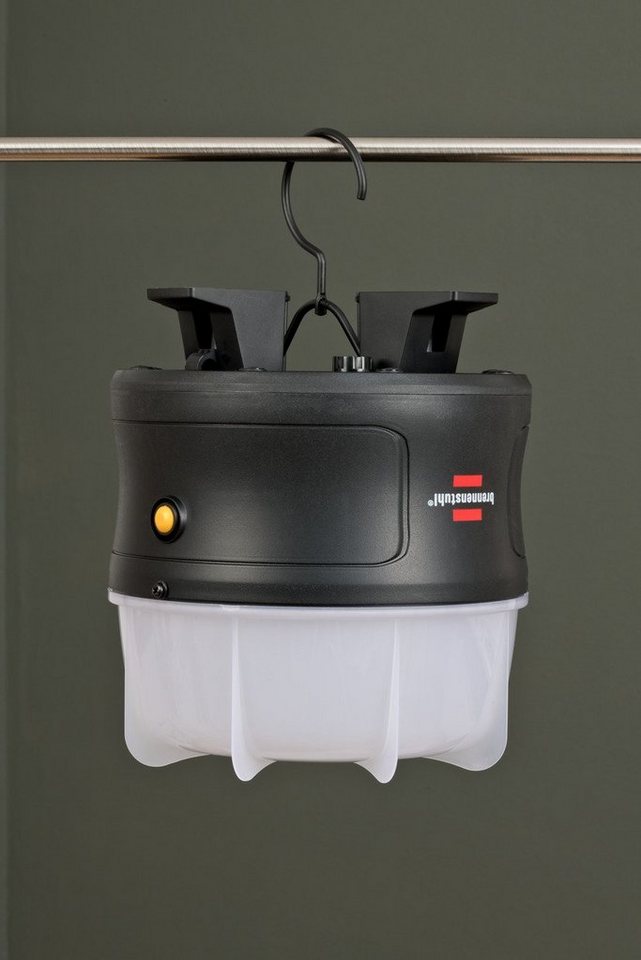 Brennenstuhl LED Baustrahler Mobiler 360° LED Akku Strahler, LED fest  integriert, Leuchtdauer 12h