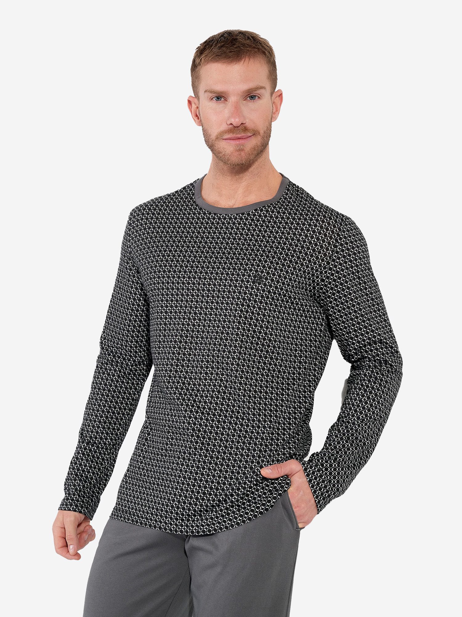 Hom Pyjama Waldorf Long Sleepwear (2 tlg) schlafanzug schlafmode bequem