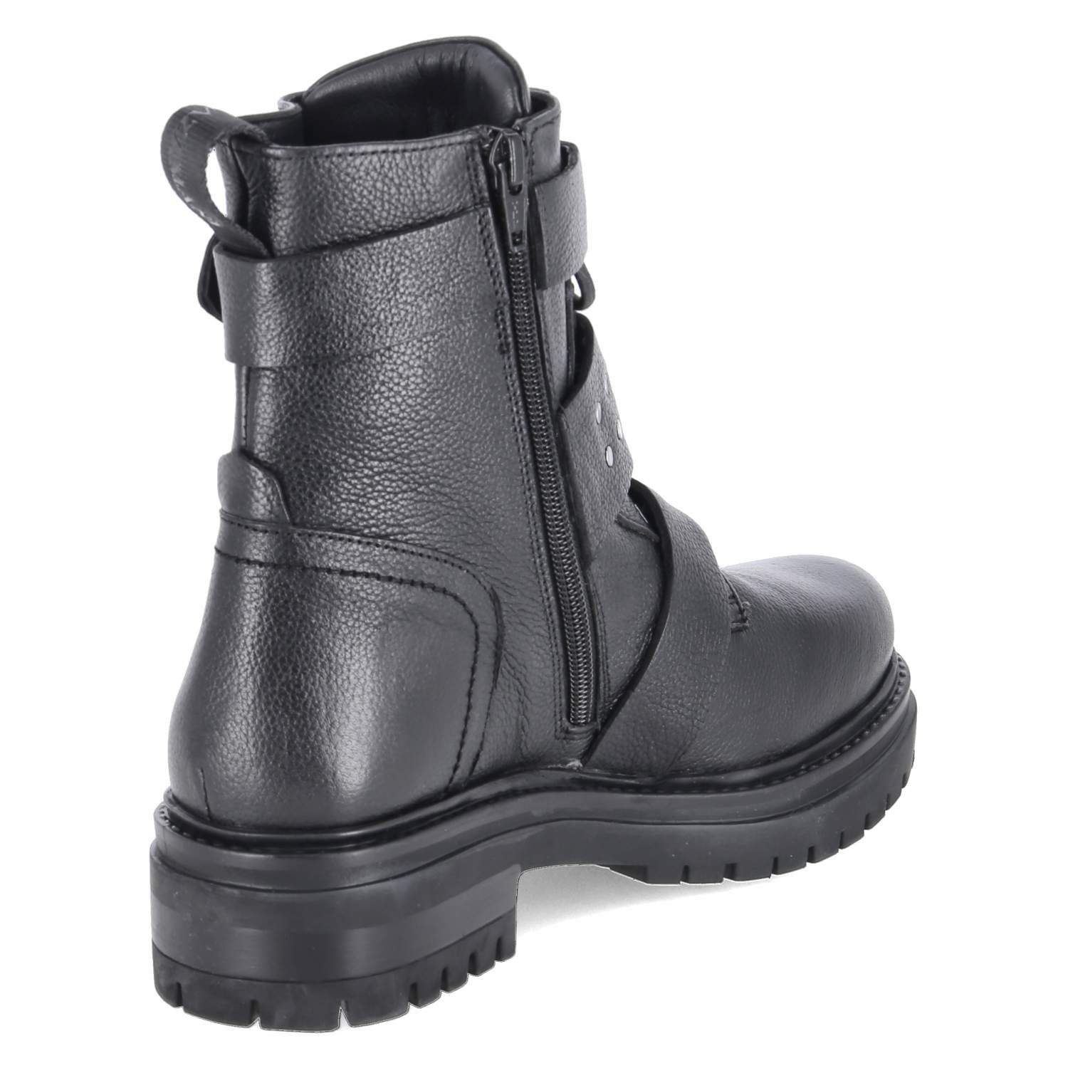 Lazamani LAZAMANI LA85729 BLACK Damen Glattleder black Schlupfstiefel