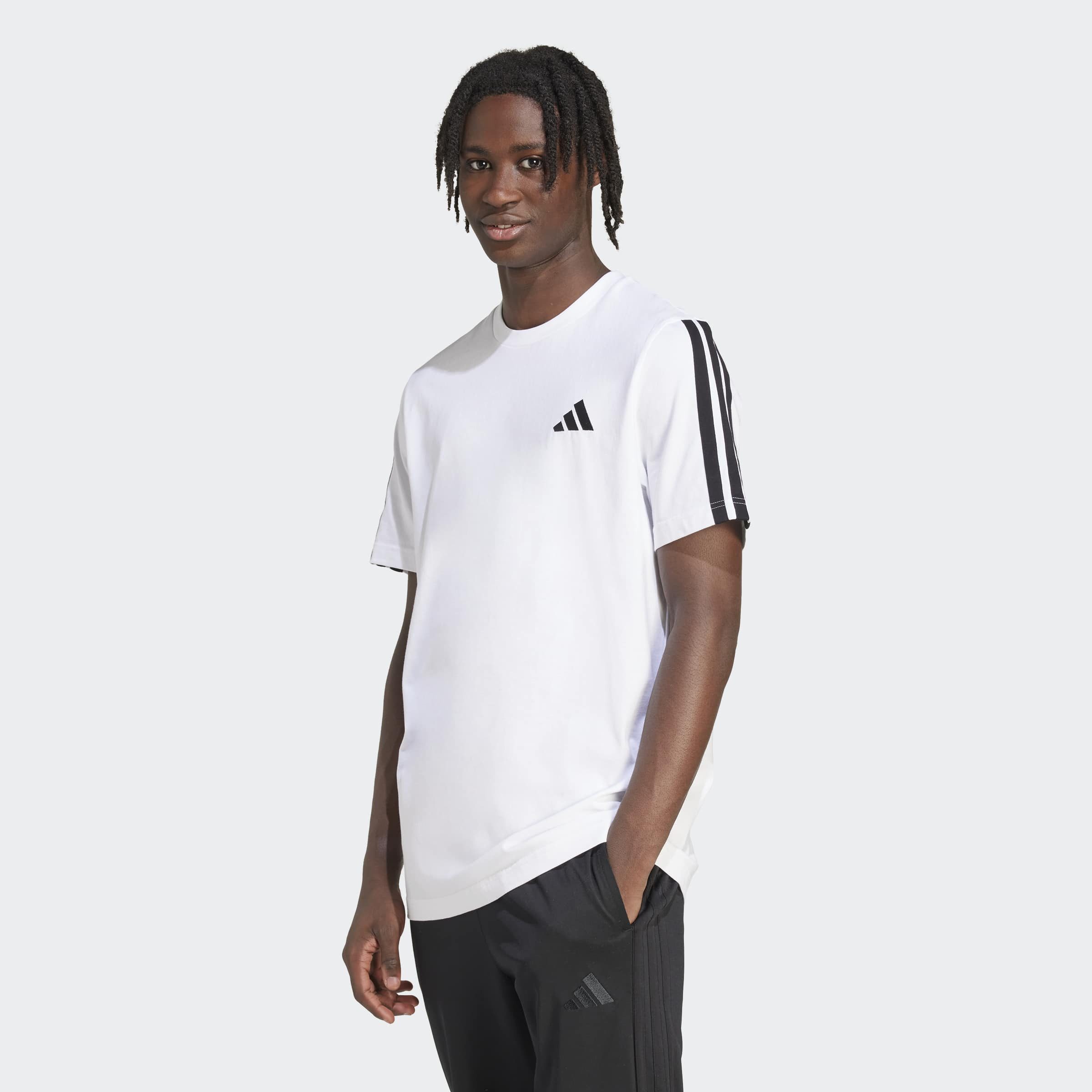 adidas Sportswear T-Shirt 3-STREIFEN günstig online kaufen