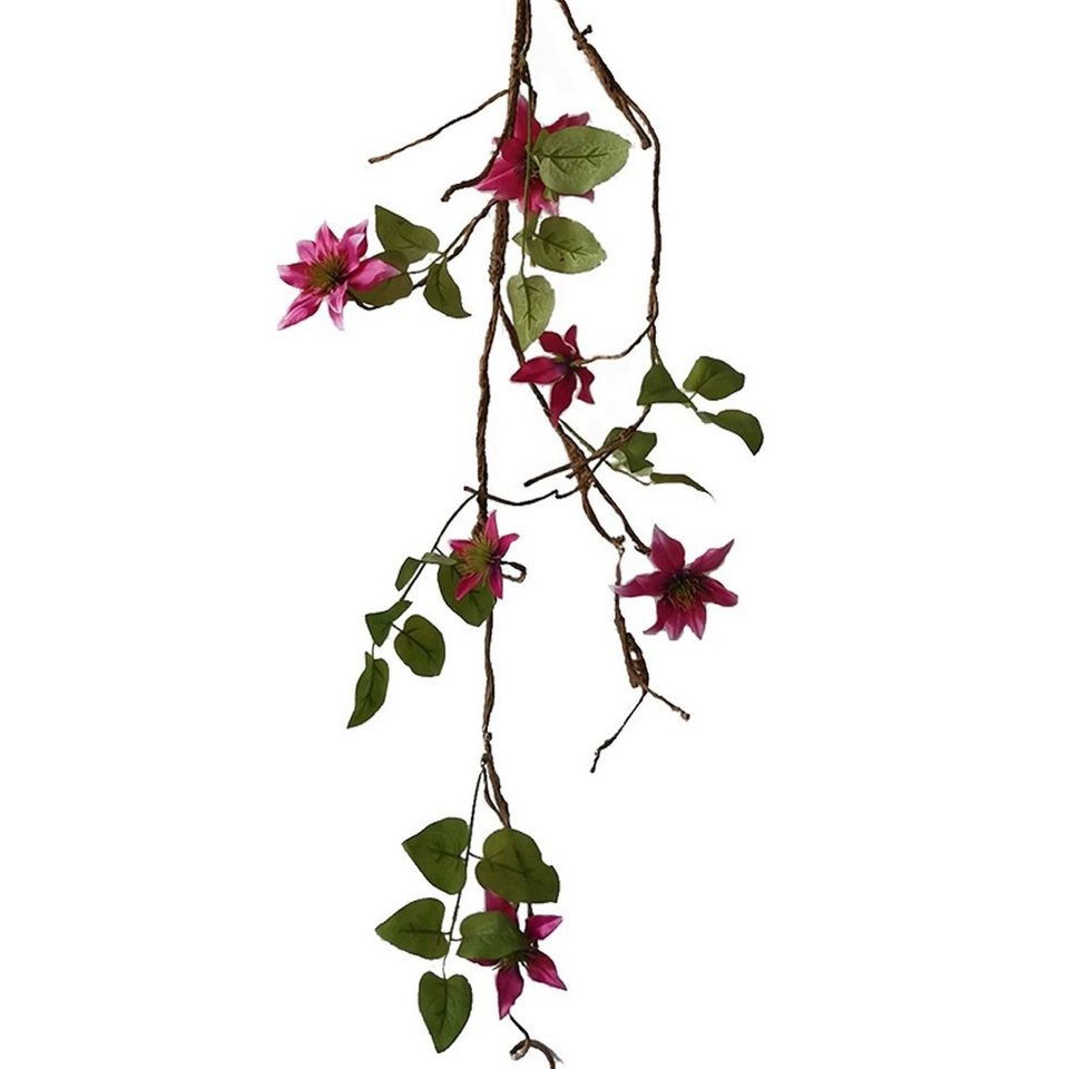 Kunstblume Blumengirlande 142 cm Kunstblume Flora unbekannt, HTI-Living,  Höhe 142 cm