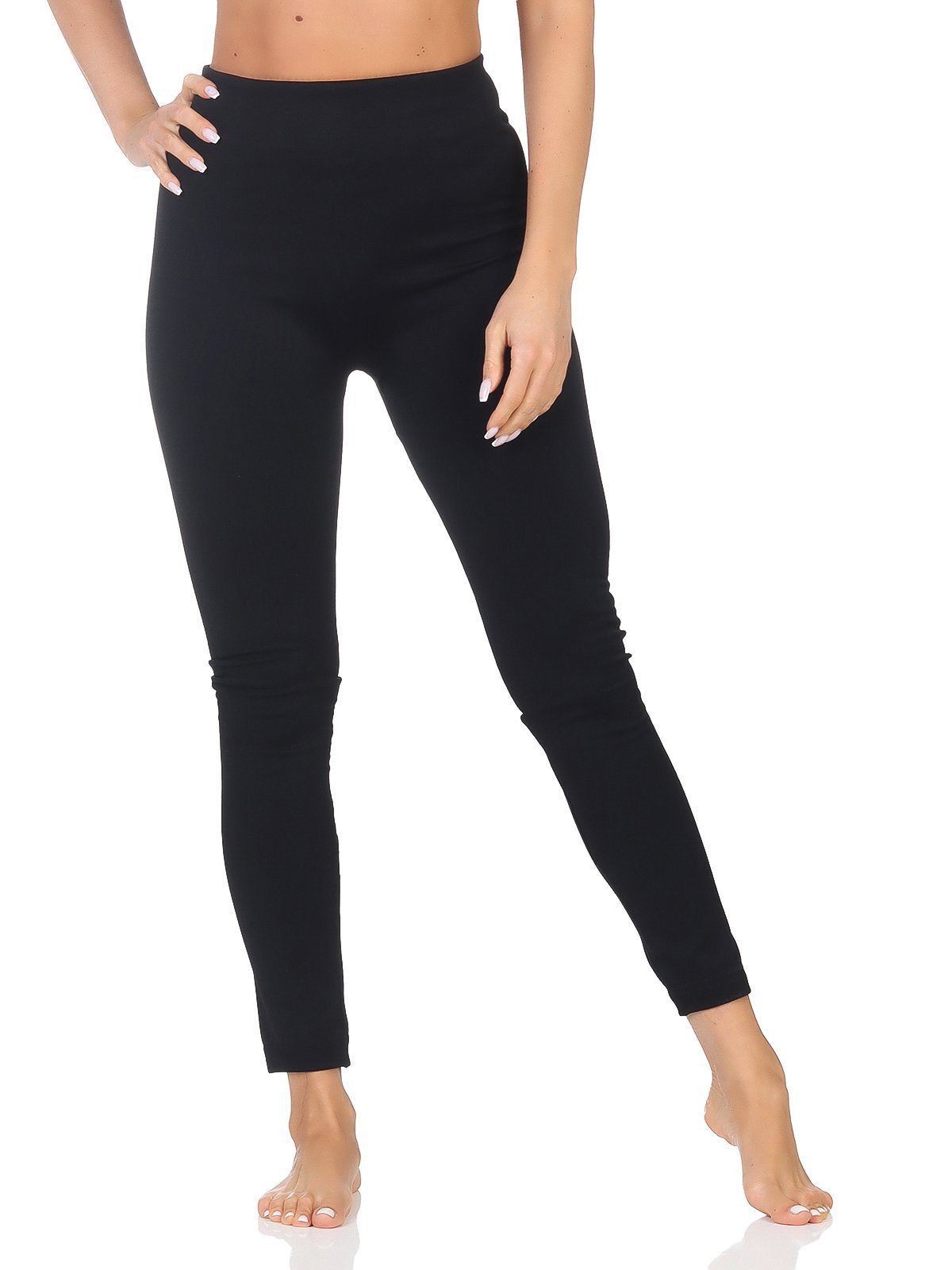 Aurela Damenmode Thermoleggings Winterleggings Damen Skiunterwäsche günstig online kaufen