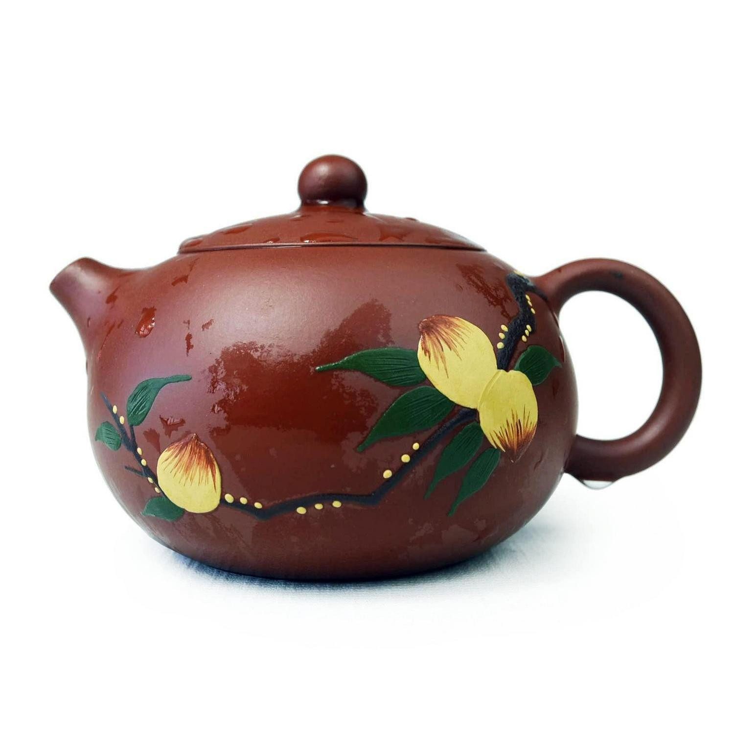 LuxusKollektion Teekanne Teekanne Yixing-Ton rot