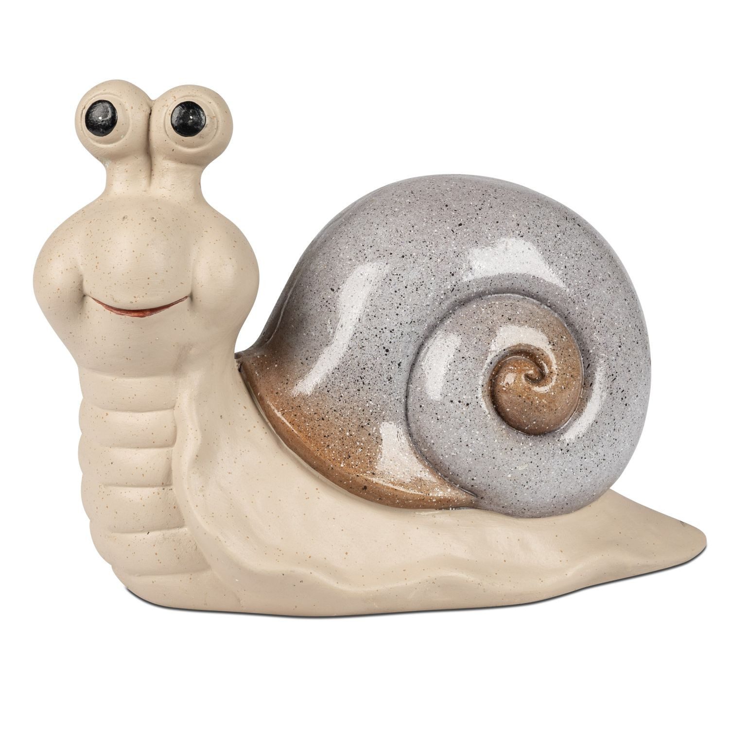 formano Dekofigur Stone Blue, Höhe: 26cm, Farbe: Creme, Motiv: Schnecke