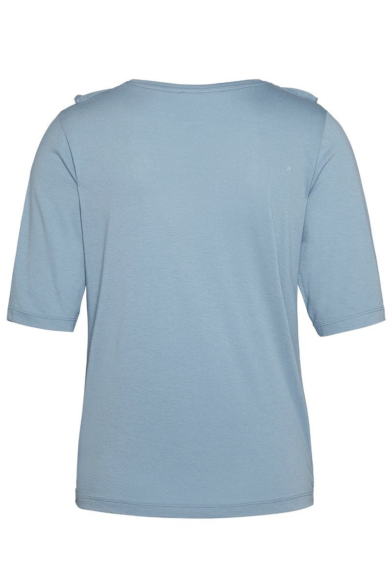 wunderwerk Rundhalsshirt Volant tee günstig online kaufen