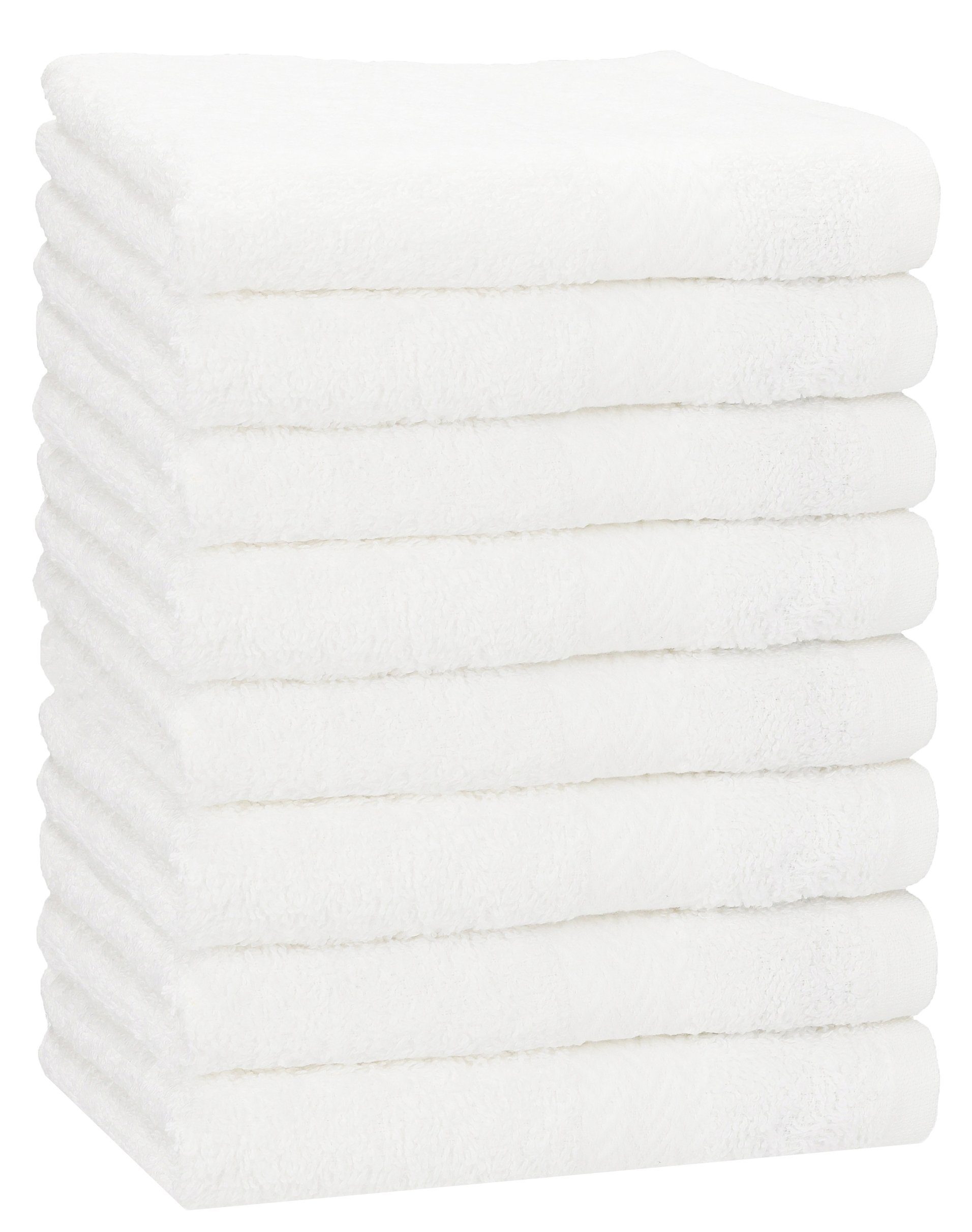Betz Handtücher 8 Stück Premium 50x100 cm Handtuch-Set, 100% Baumwolle (Set)