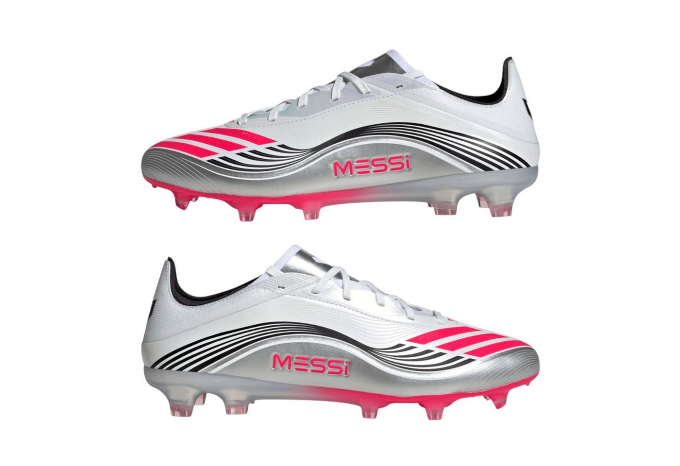 adidas Performance F50 Messi Pro FG (für feste Böden) 2025 weiss/bunt Herren Fußballschuh