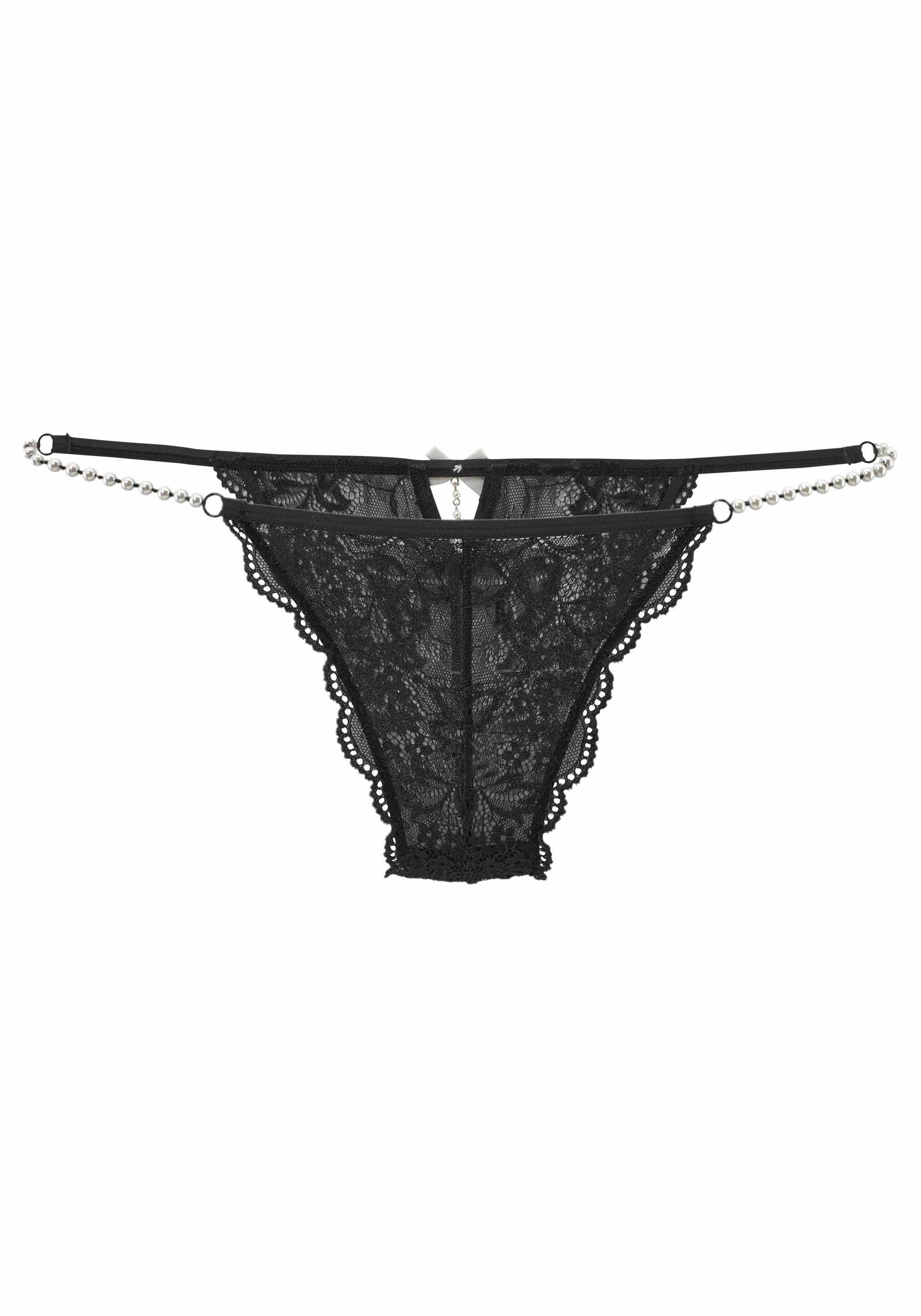 LASCANA Rioslip mit femininen Perlendetails. € 19,99