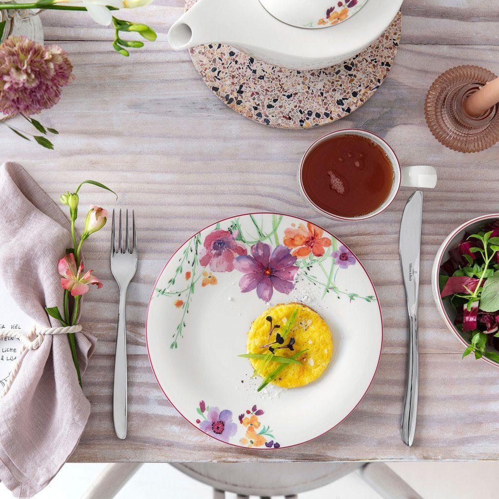 Villeroy & Boch Speiseteller Mariefleur Speiseteller, (1 St), Premium Porcelain, mikrow.- & spülm.sicher, Made in Germany