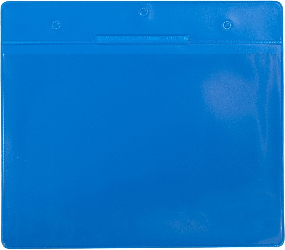 Fächermappe Kennzeichnungshülle A5 quer blau magnetisch PVC VE=10 Stück