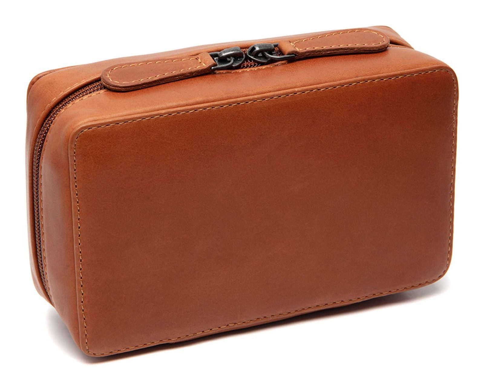 The Chesterfield Brand Kulturbeutel Tech-Organizer, aus echtem Rindsleder
