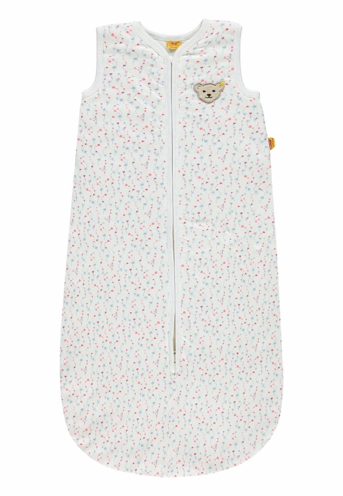 Steiff Babyschlafsack Mädchen Baby Schlafsack Girl kleine Herzen L 90 cm