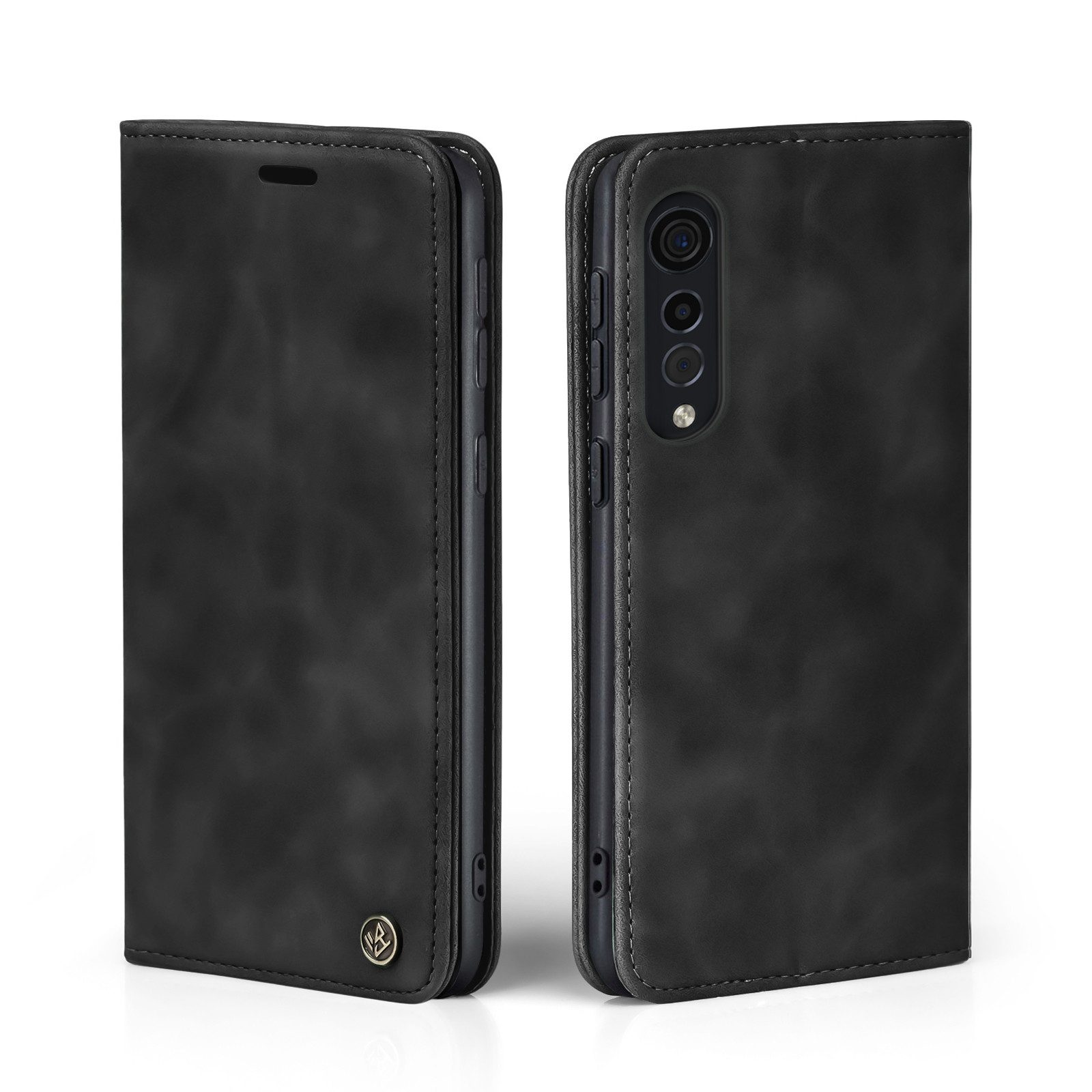 Tec-Expert Handyhülle Tasche Hülle für LG Velvet 5G 6.8 Zoll, 6.8 ", Cover Klapphülle Case mit Kartenfach Fliphülle aufstellbar