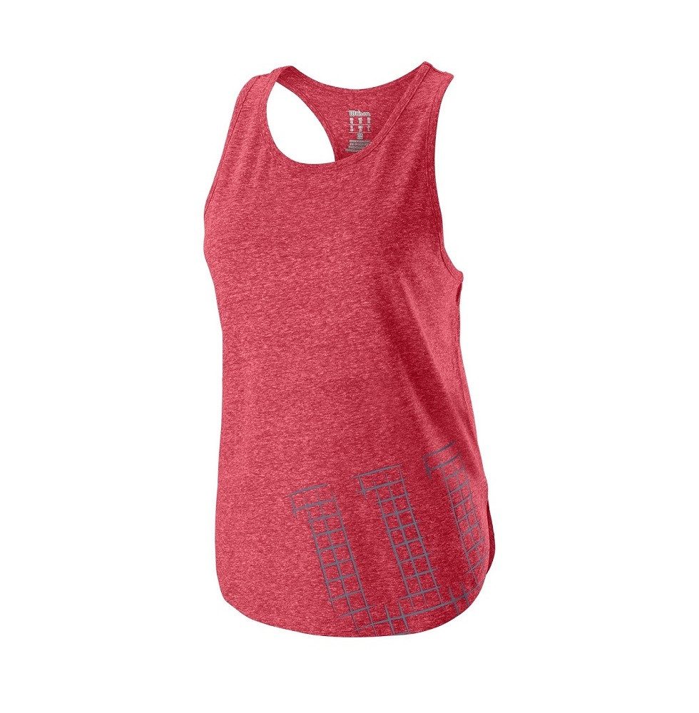 Wilson Tanktop Tennis-Tank Technical #19 rot Damen