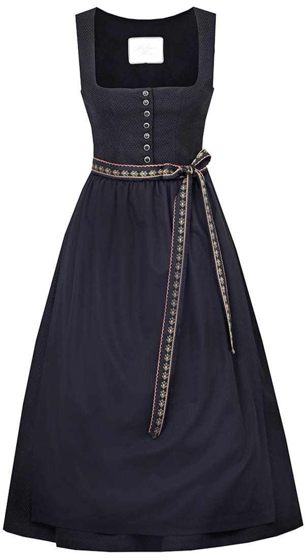Madame Marie Dirndl Dirndl Nymeria 80cm Länge schwarz günstig online kaufen