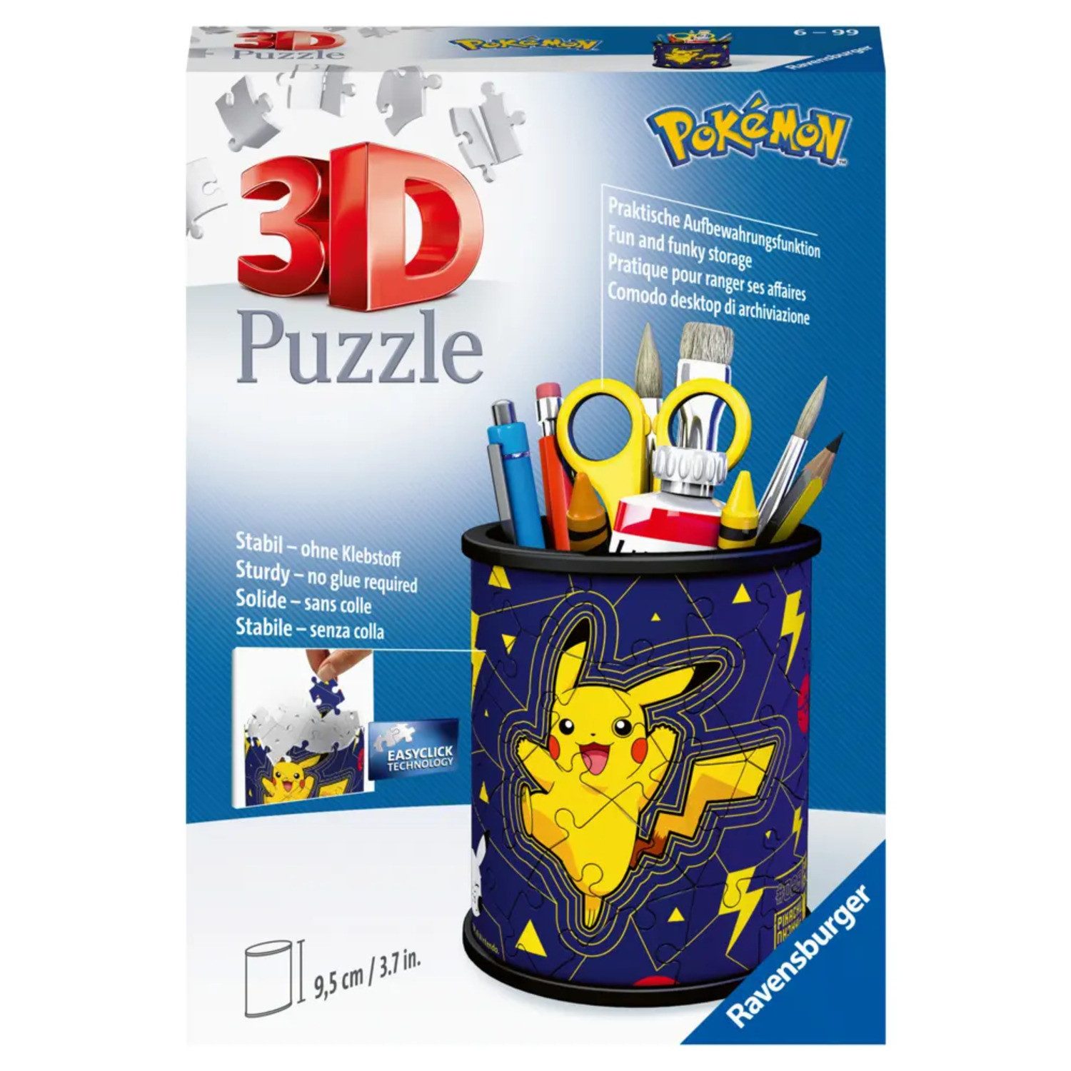 Ravensburger Puzzle Ravensburger 3D Puzzle 11257 - Utensilo Pokémon Pikachu günstig online kaufen