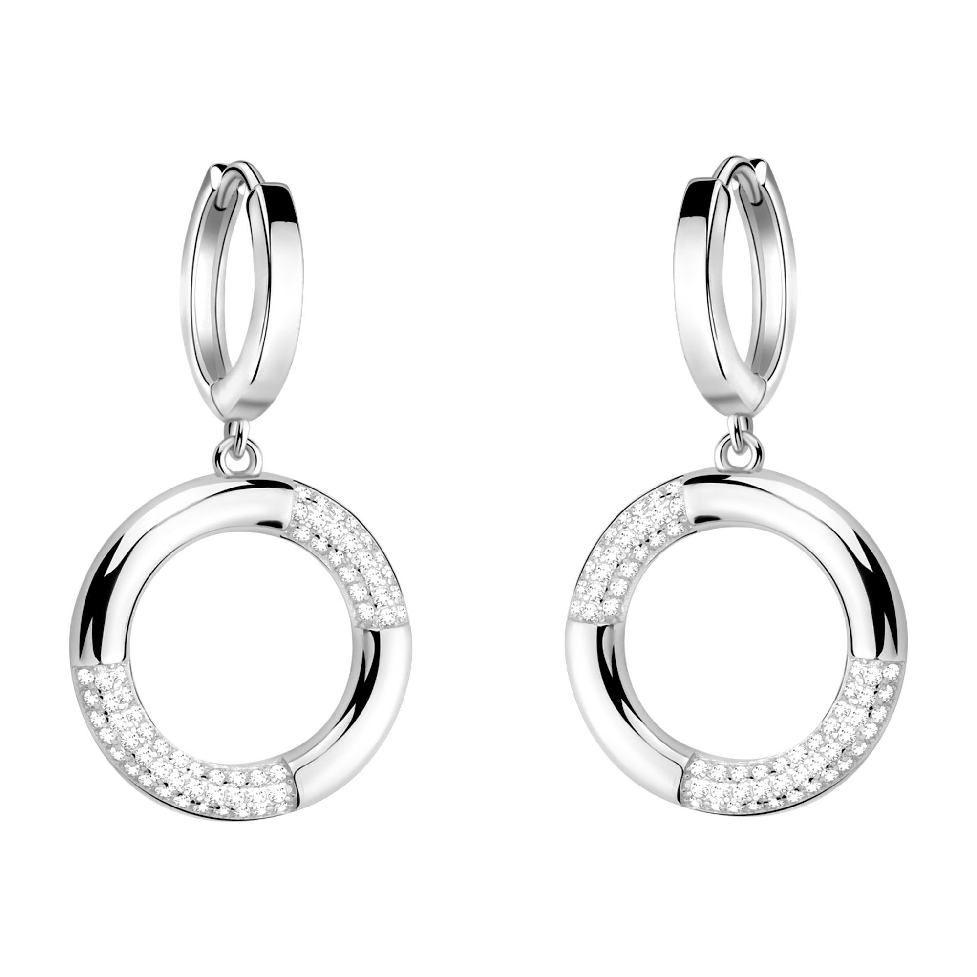 Sofia Milani Paar Creolen Kreis, 925 Silber Damen Schmuck - E2336 günstig online kaufen