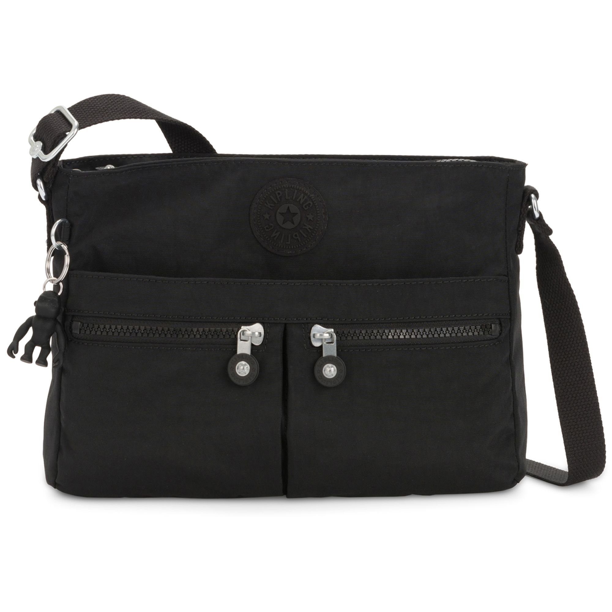 KIPLING Umhängetasche New Angie, Noir Polyamid Black