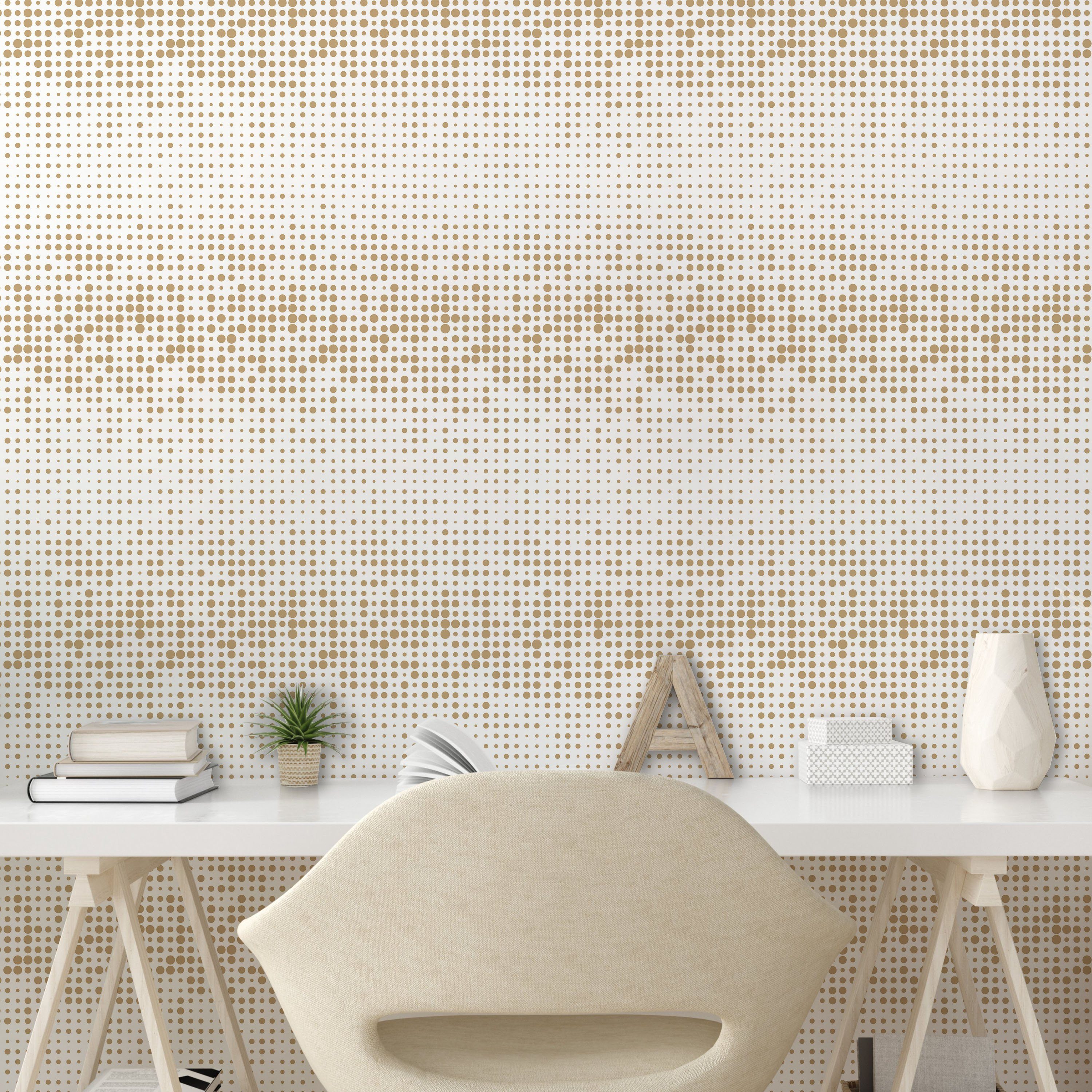 Küchenakzent, Modern Vinyltapete Halbton selbstklebendes Pattern Wohnzimmer Abakuhaus Inspired