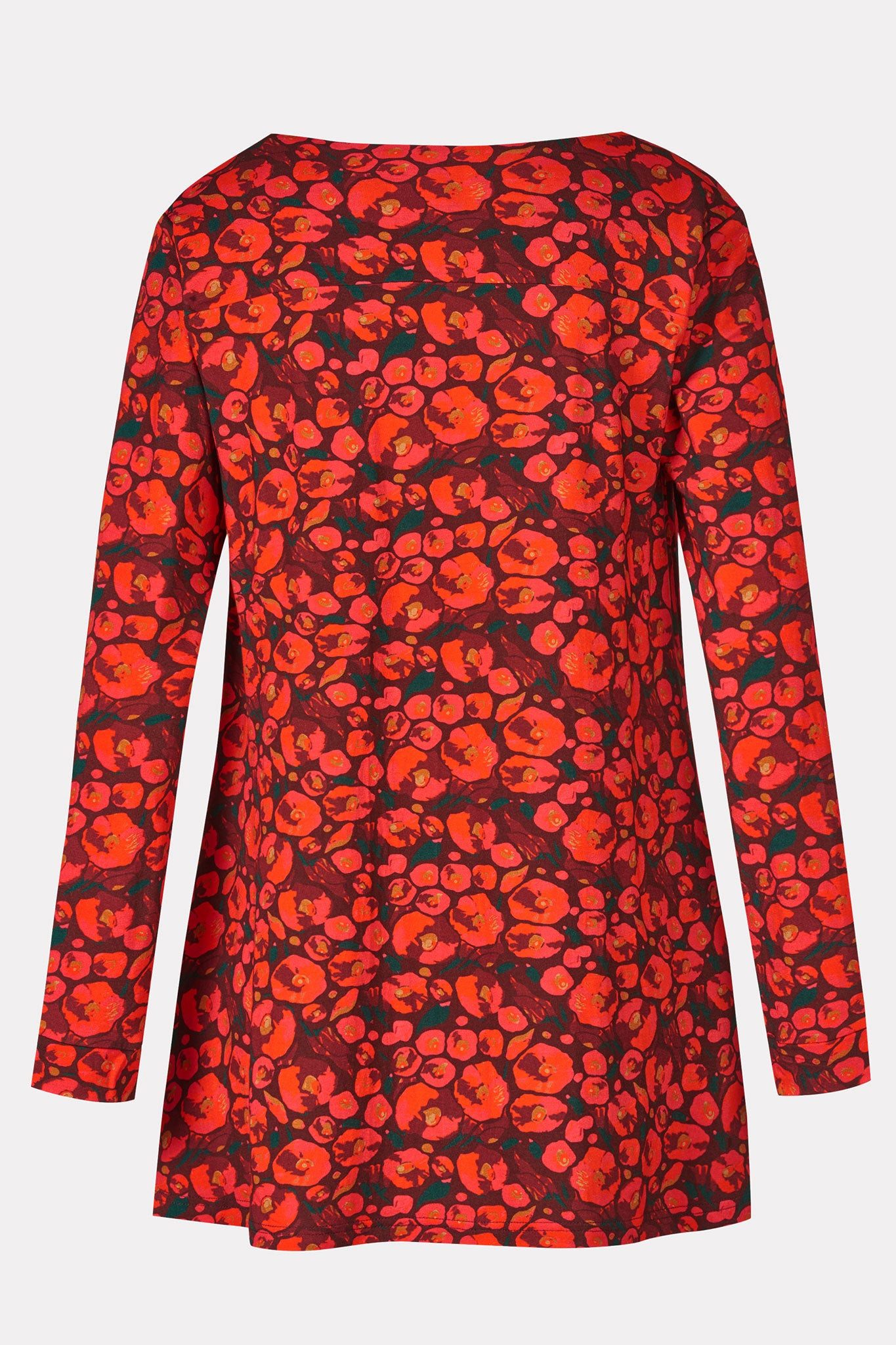 Himalaya Clothing Tunika Damen Langarmshirt mit floralem Allover-Print - Tu günstig online kaufen