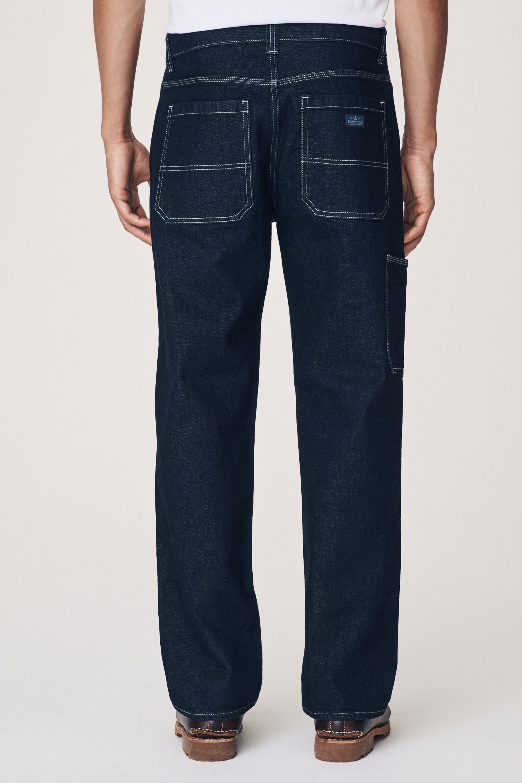 Next Cargojeans Denim-Jeans im Schreiner-Stil (1-tlg) günstig online kaufen